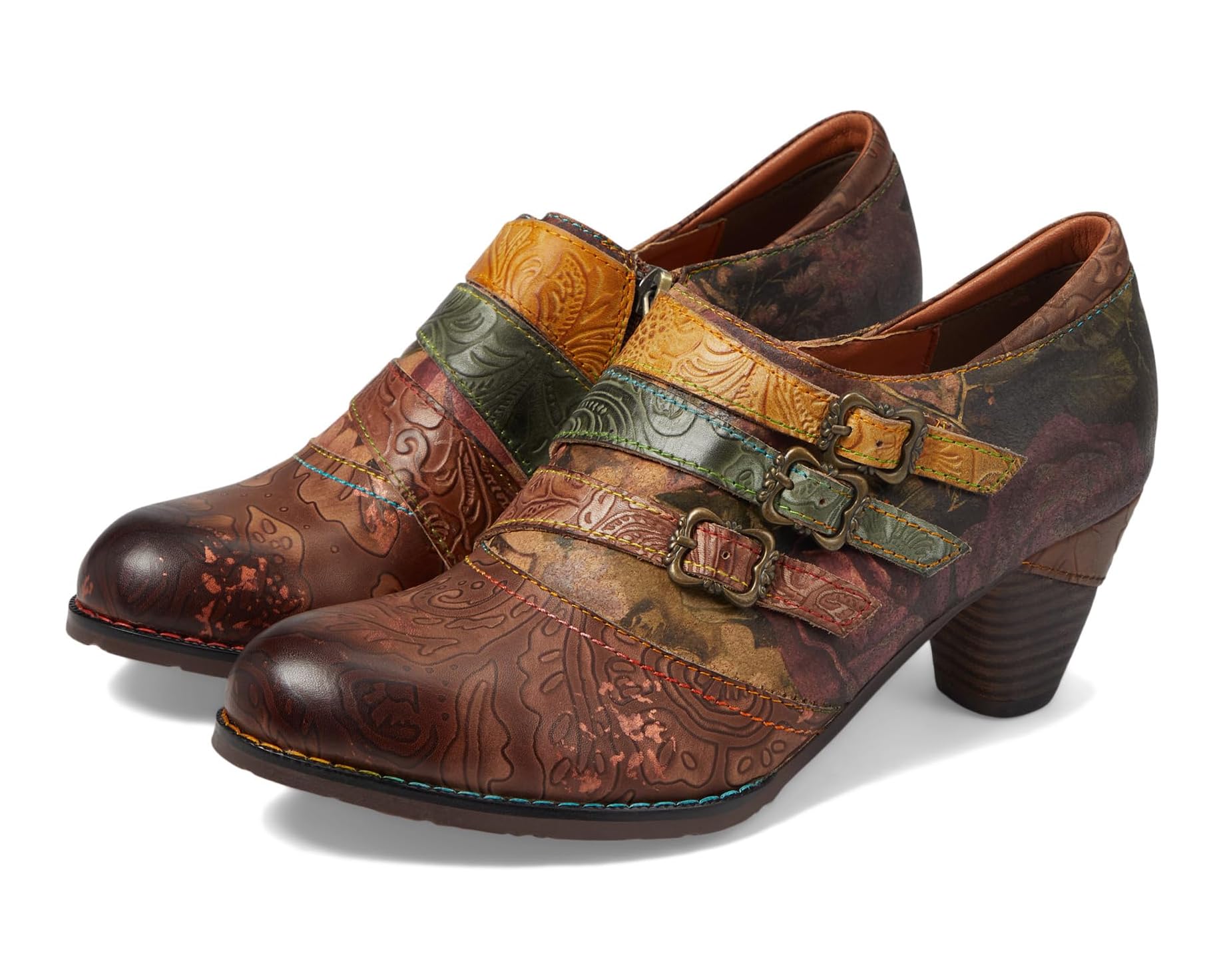 (取寄) レディース グラフィック L'Artiste by Spring Step women Graphic Brown Multi｜スウィートラグ