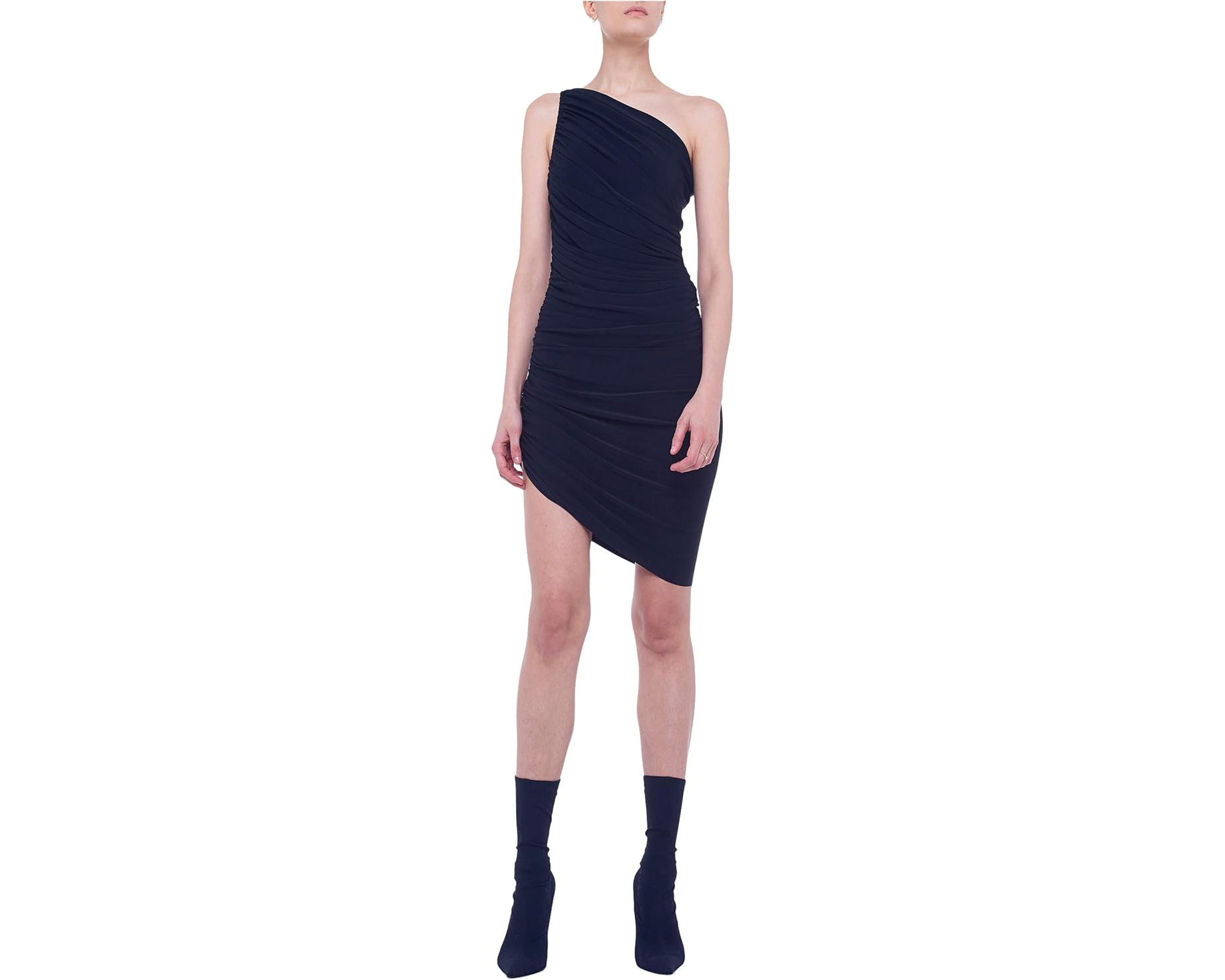 (取寄) ノーマ カマリ レディース ディアナ ミニ ドレス Norma Kamali women Diana Mini Dress Black|スウィートラグ