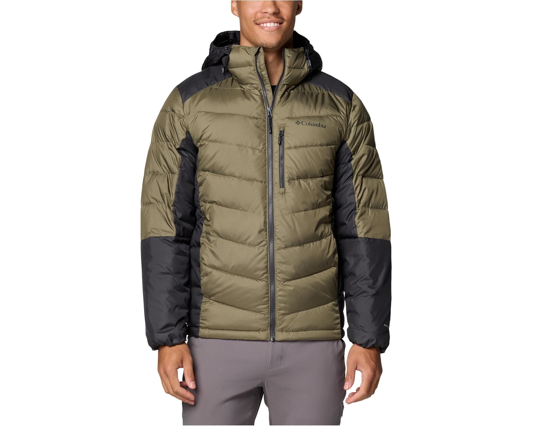(取寄) コロンビア メンズ ラビリンス ループ リ フーデット ジャケット Columbia men Labyrinth Loop II Hooded Jacket Stone Green/Shark｜スウィートラグ
