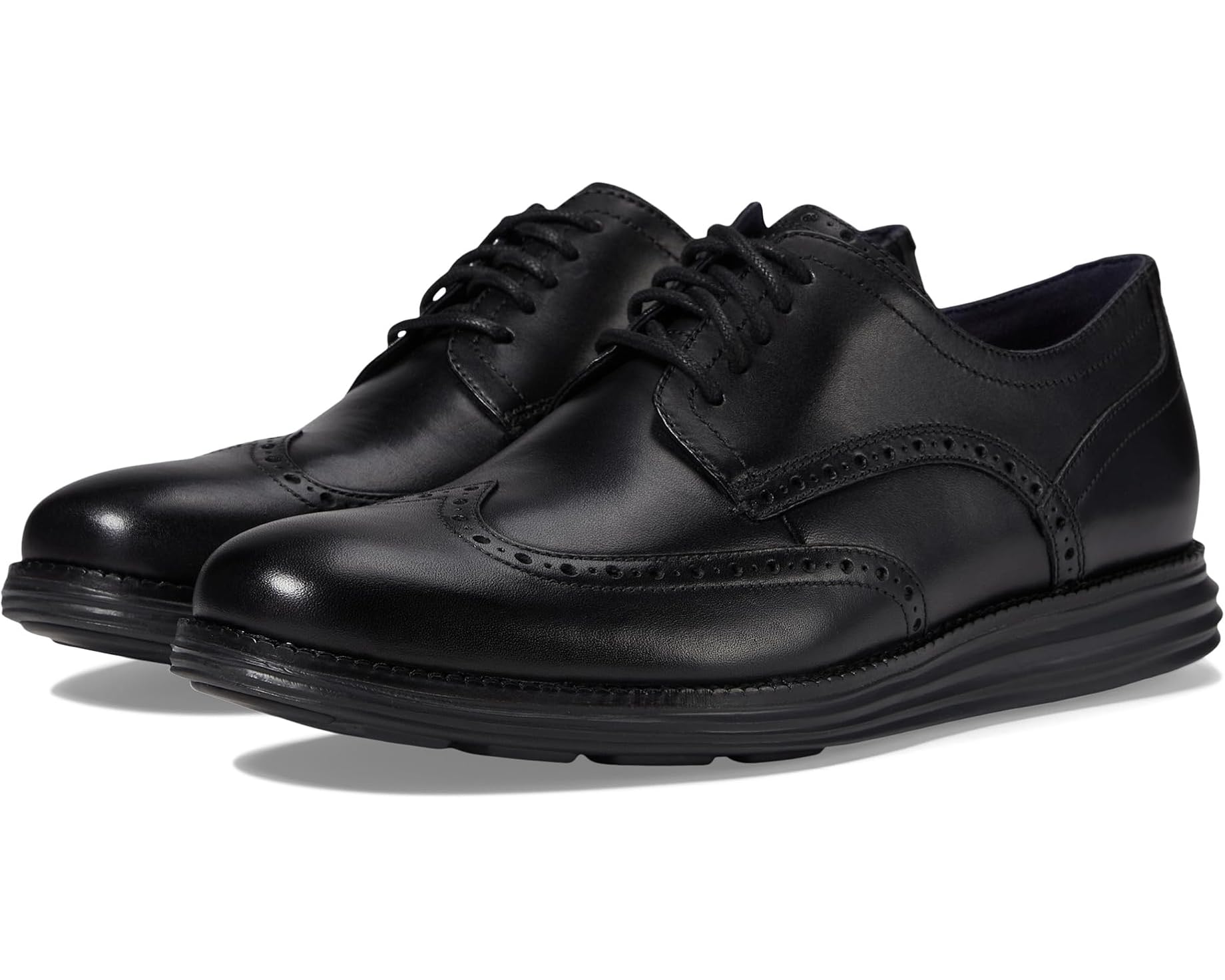 (取寄) コールハーン メンズ モダン エッセンシャル キャップ オックスフォード Cole Haan men Modern Essentials Cap Oxford Black/Black｜スウィートラグ
