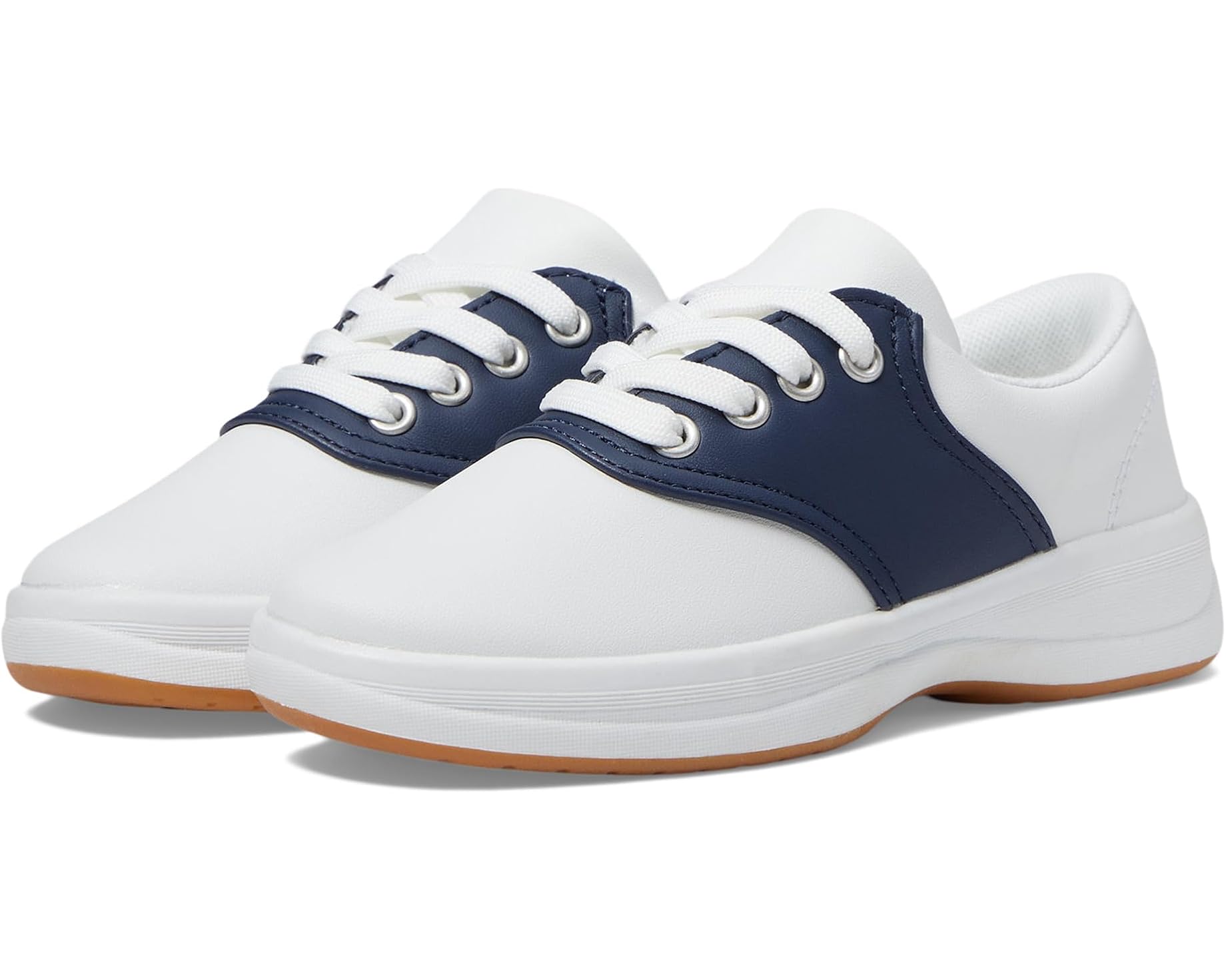 (取寄) ケッズ キッズ スクール デイズ (リトル キッド/ビッグ キッド) Keds kids School Days (Little Kid/Big Kid) White/Navy｜スウィートラグ