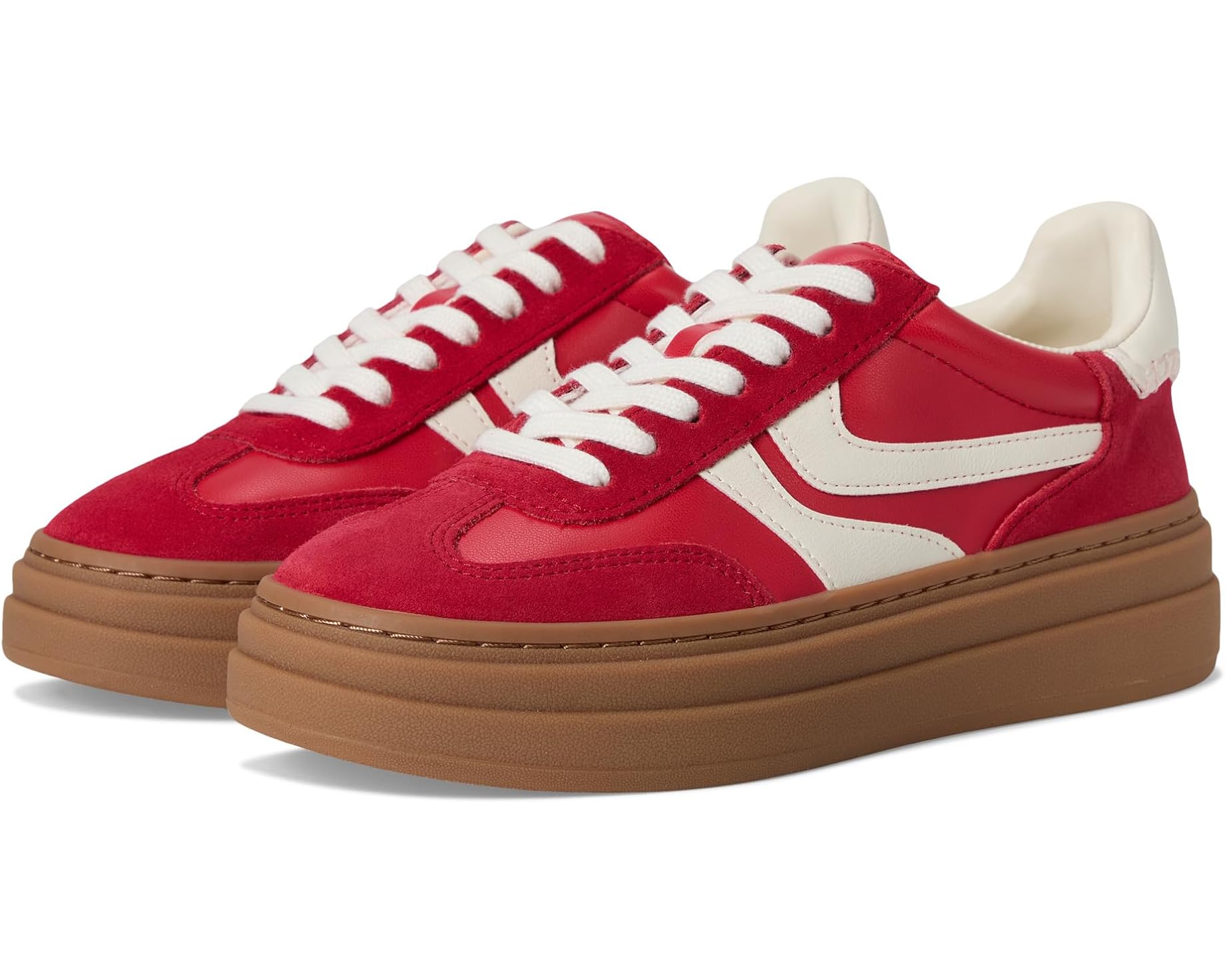 (取寄) スティーブマデン レディース ダッジ Steve Madden women Dodge Red Multi｜スウィートラグ