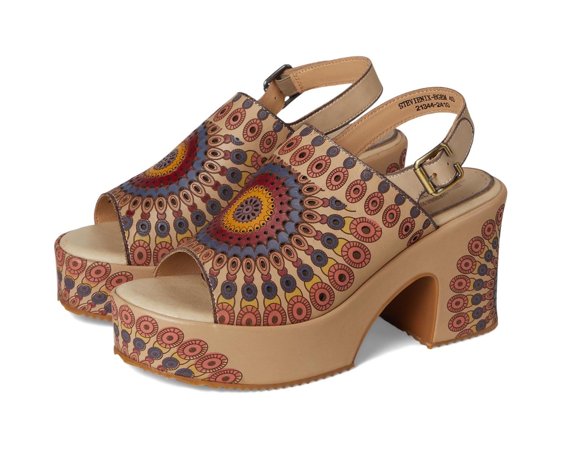(取寄) レディース L'Artiste by Spring Step women Stevienix Beige Multi|スウィートラグ