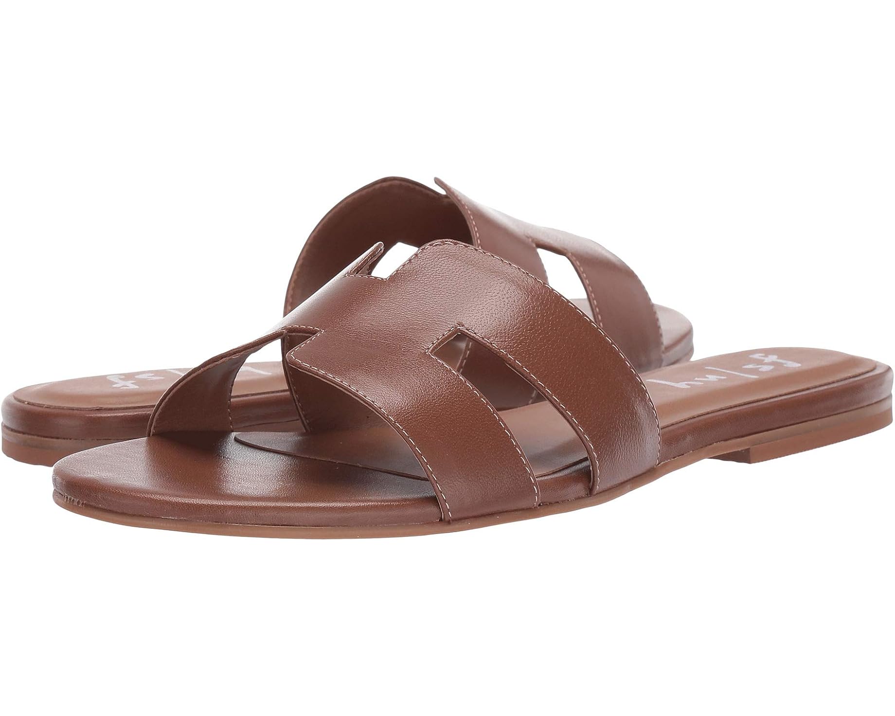 (取寄) フレンチ ソール レディース アリバイ サンダル French Sole women Alibi Sandal Cognac Leather|スウィートラグ