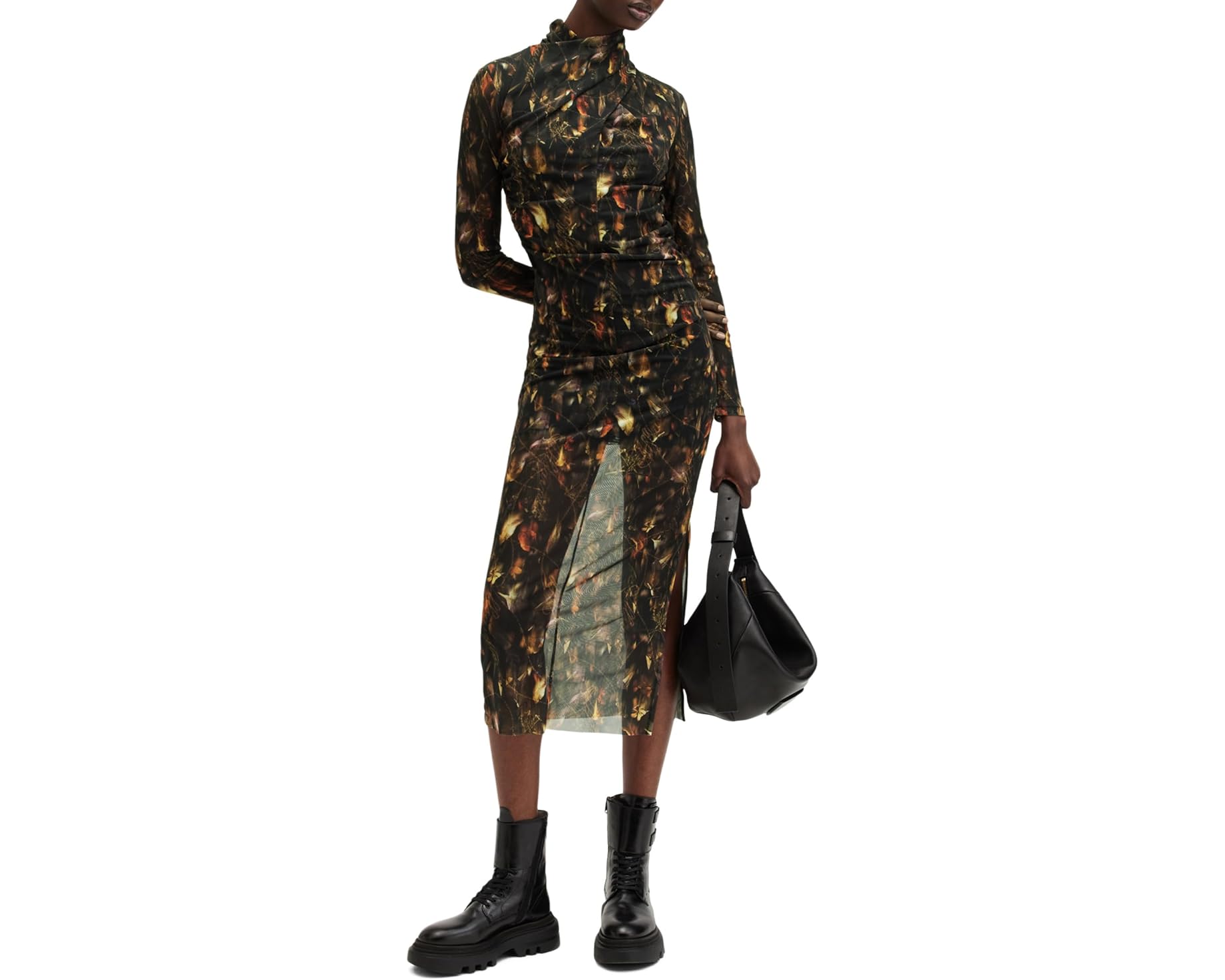 (取寄) オールセインツ レディース ティア ドレス AllSaints women Tia Dress Kateri Hazel Brown｜スウィートラグ 43,038円