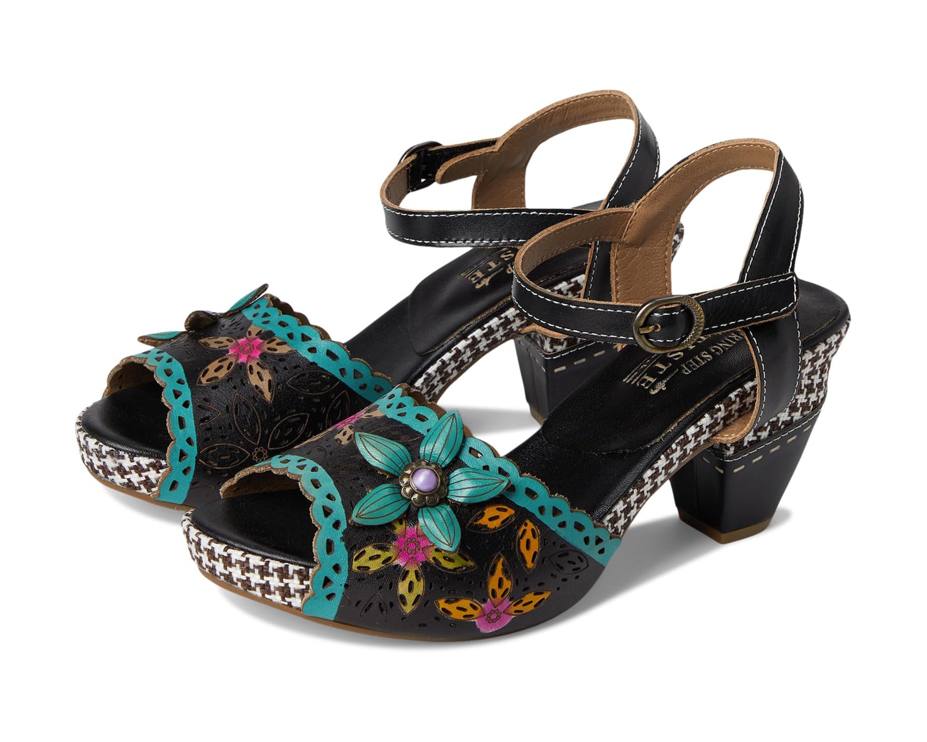 (取寄) レディース L'Artiste by Spring Step women Miabella Black Multi｜スウィートラグ