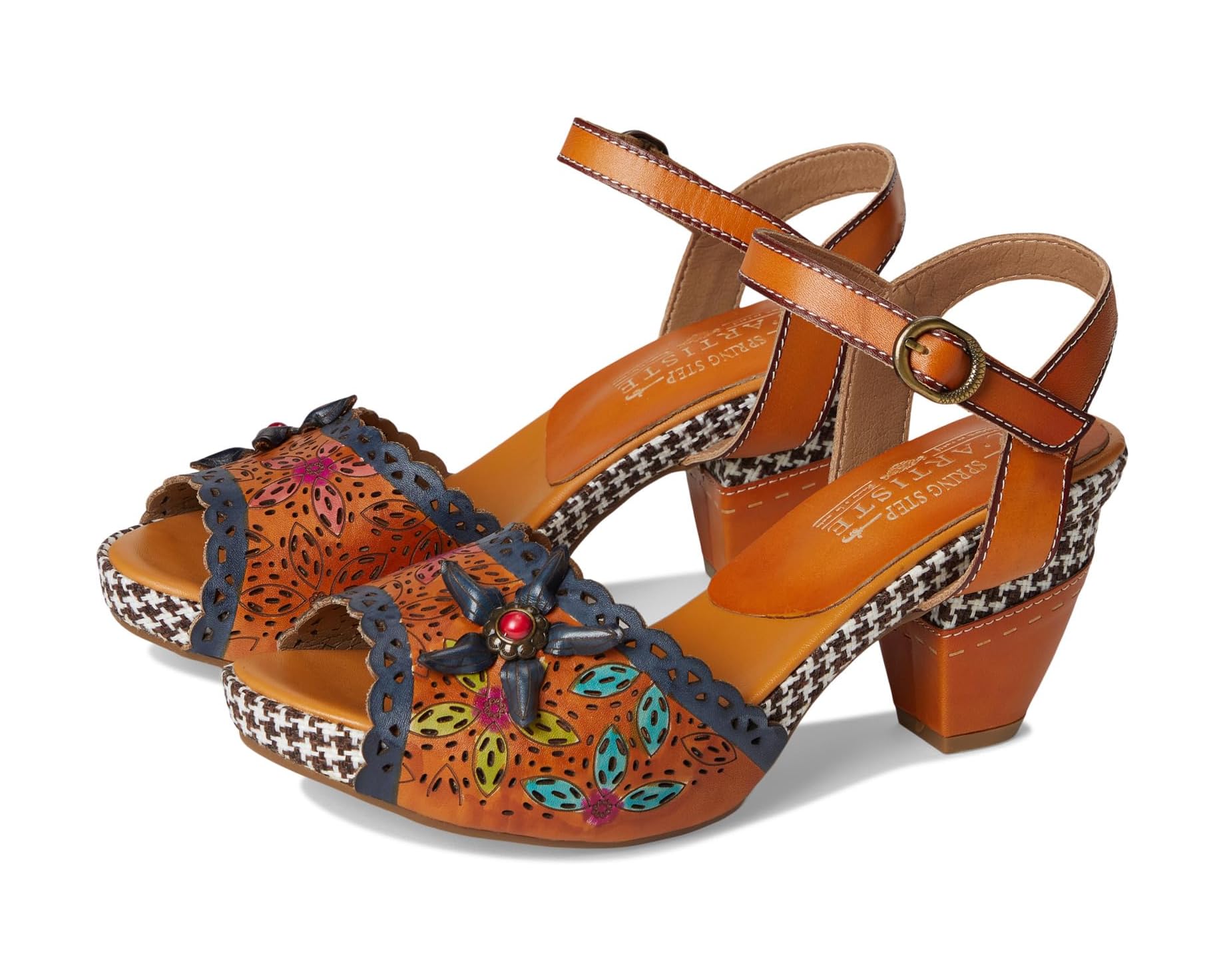 (取寄) レディース L'Artiste by Spring Step women Miabella Camel Multi｜スウィートラグ