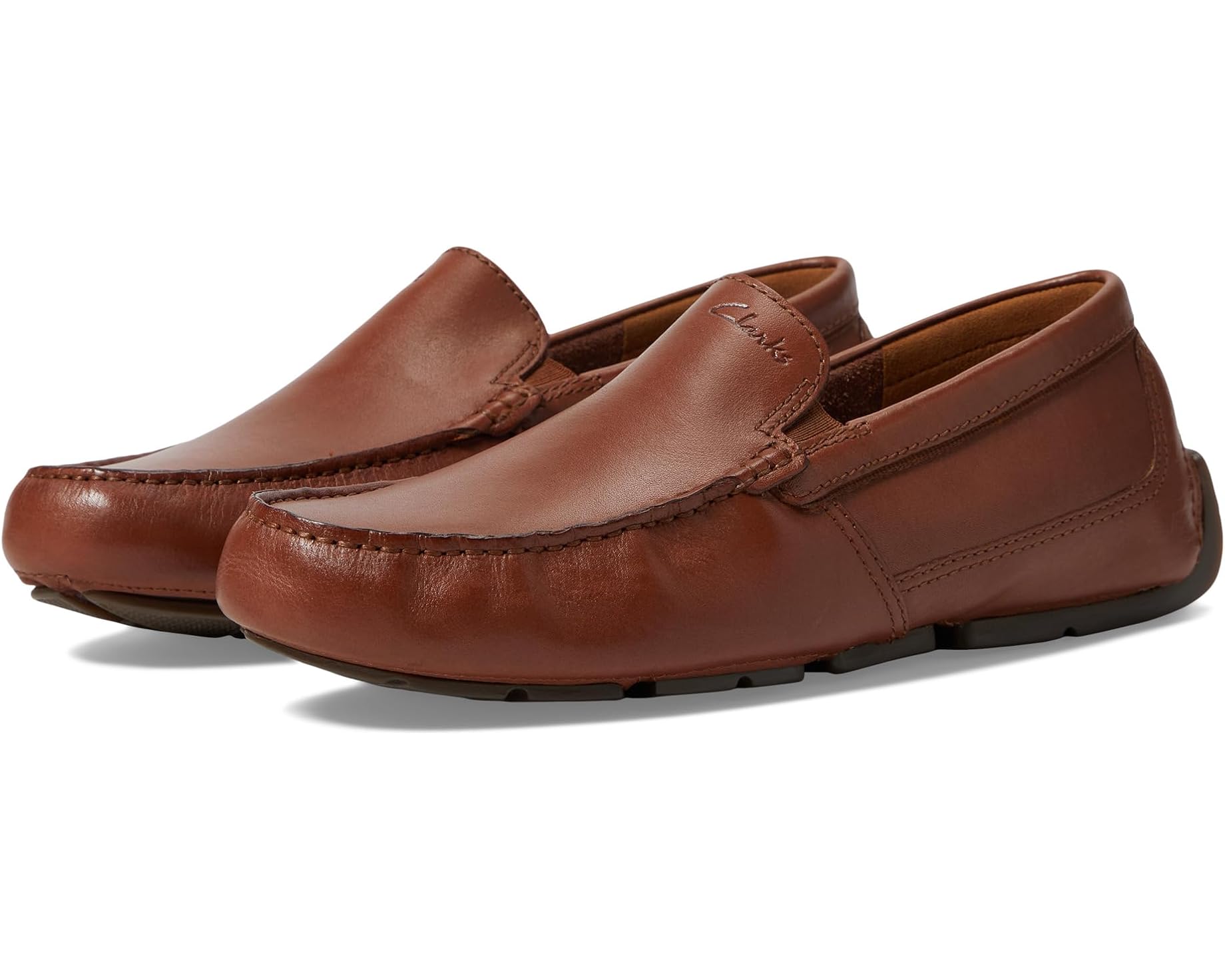 (取寄) クラークス メンズ マークマン プレーン Clarks men Markman Plain Dark Tan Leather｜スウィートラグ