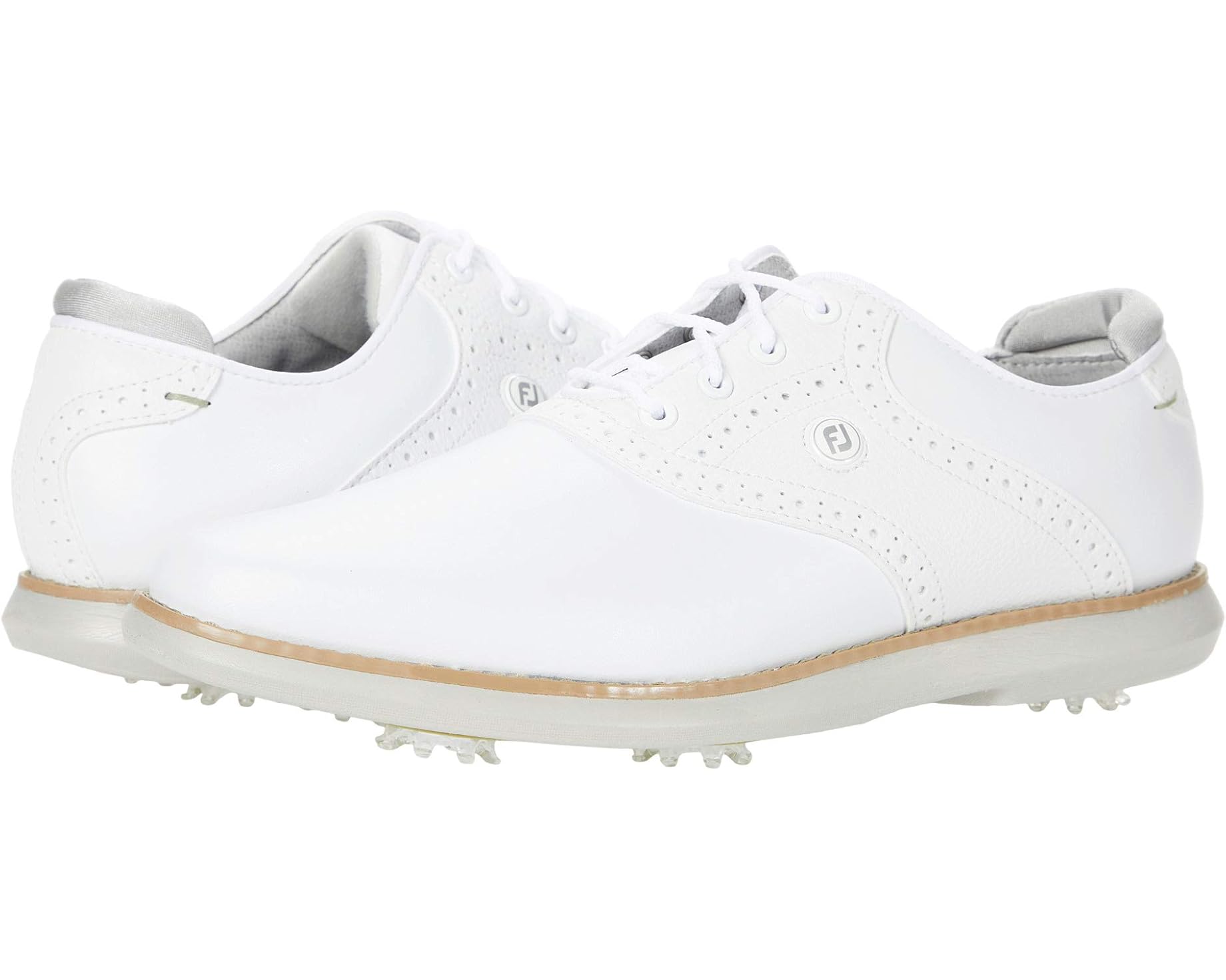 (取寄) フットジョイ レディース トラディションズ ゴルフ シューズ- プリビアス シーズン FootJoy women Traditions Golf Shoes- Previous Season White 2｜スウィートラグ