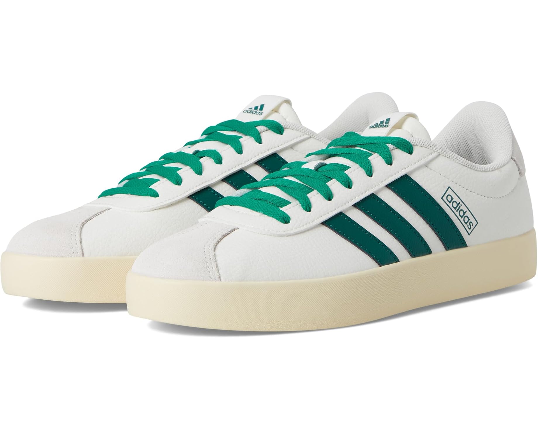 (取寄) アディダス メンズ Vl コート 3.0 adidas men VL Court 3.0 White/Collegiate Green/Court Green｜スウィートラグ