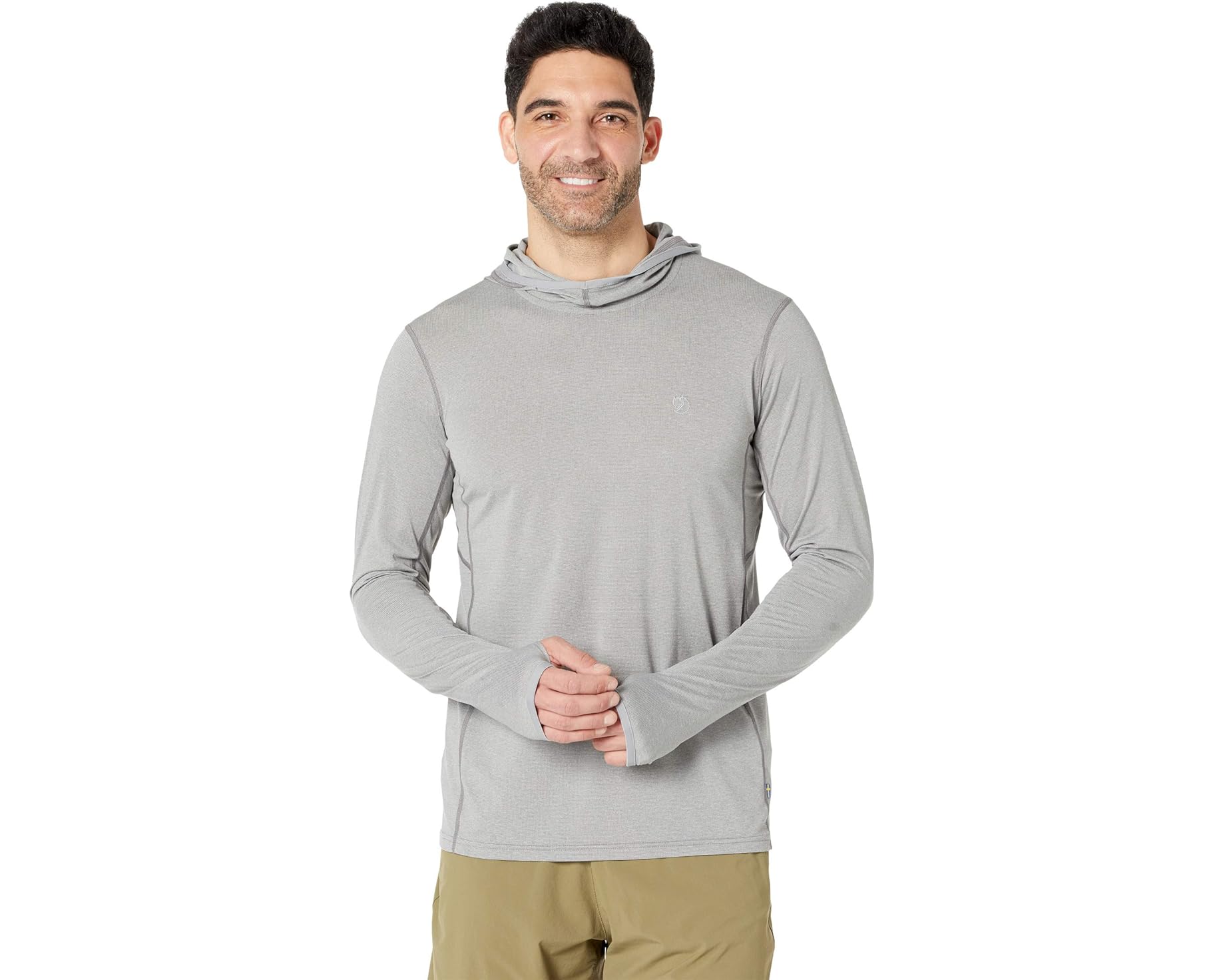 (取寄) フェールラーベン メンズ アビスコ サン-フーディー Fjllrven men Abisko Sun-Hoodie Shark Grey｜スウィートラグ