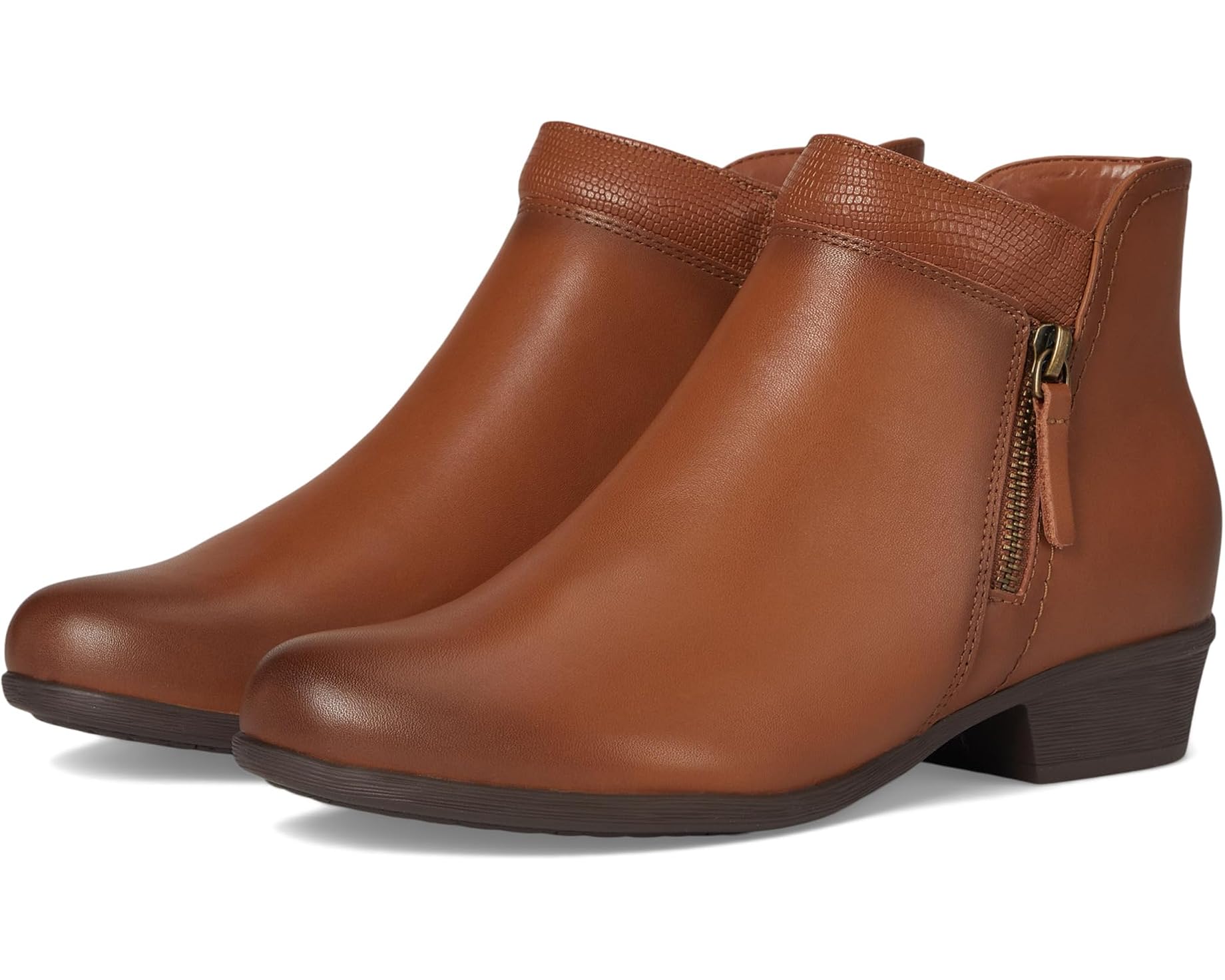 (取寄) ロックポート レディース カーリー ブーティ Rockport women Carly Bootie Medium Natural Leather｜スウィートラグ