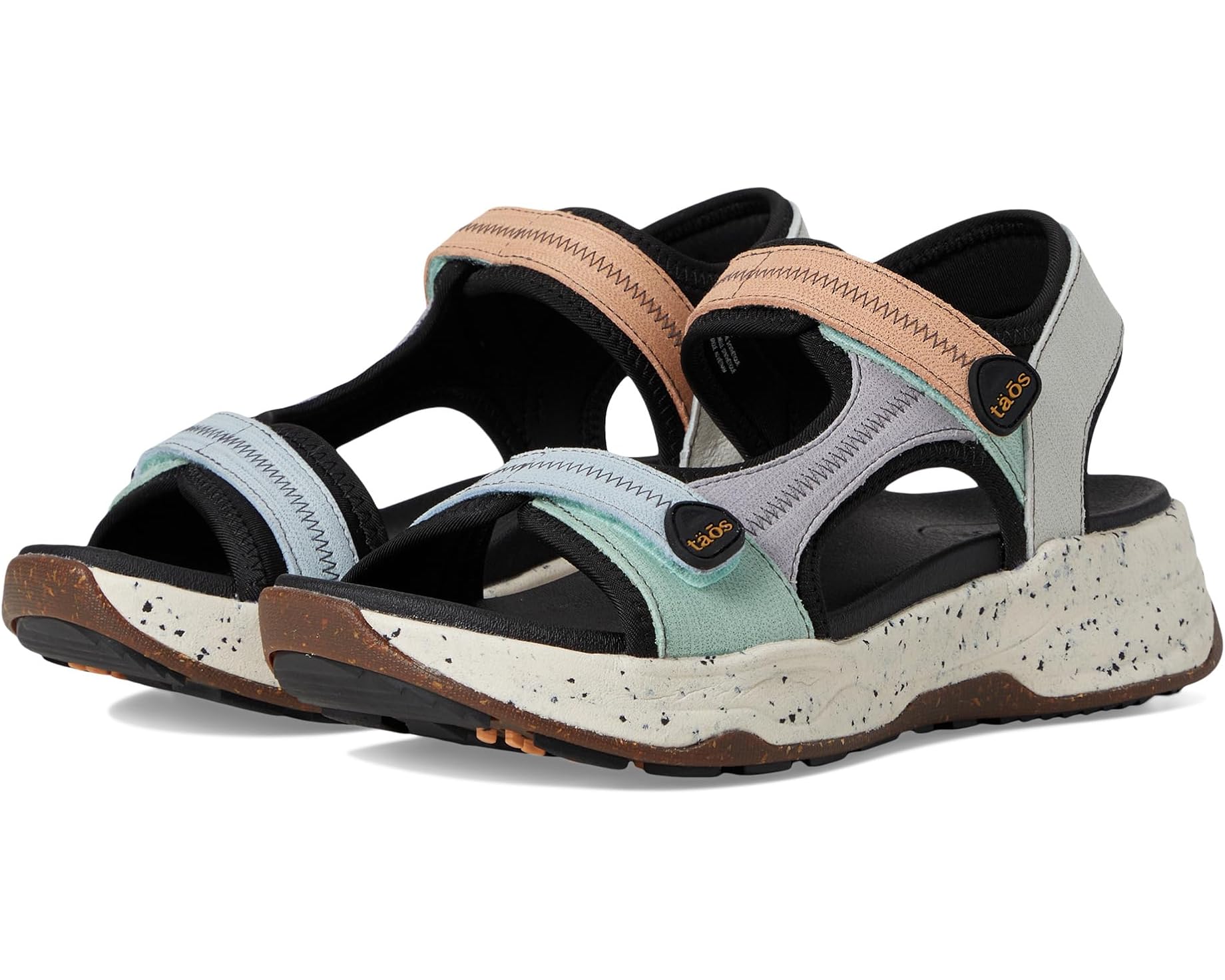 (取寄) タオス フットウェア レディース スーパー サイド Taos Footwear women Super Side Retro Embossed Multi|スウィートラグ