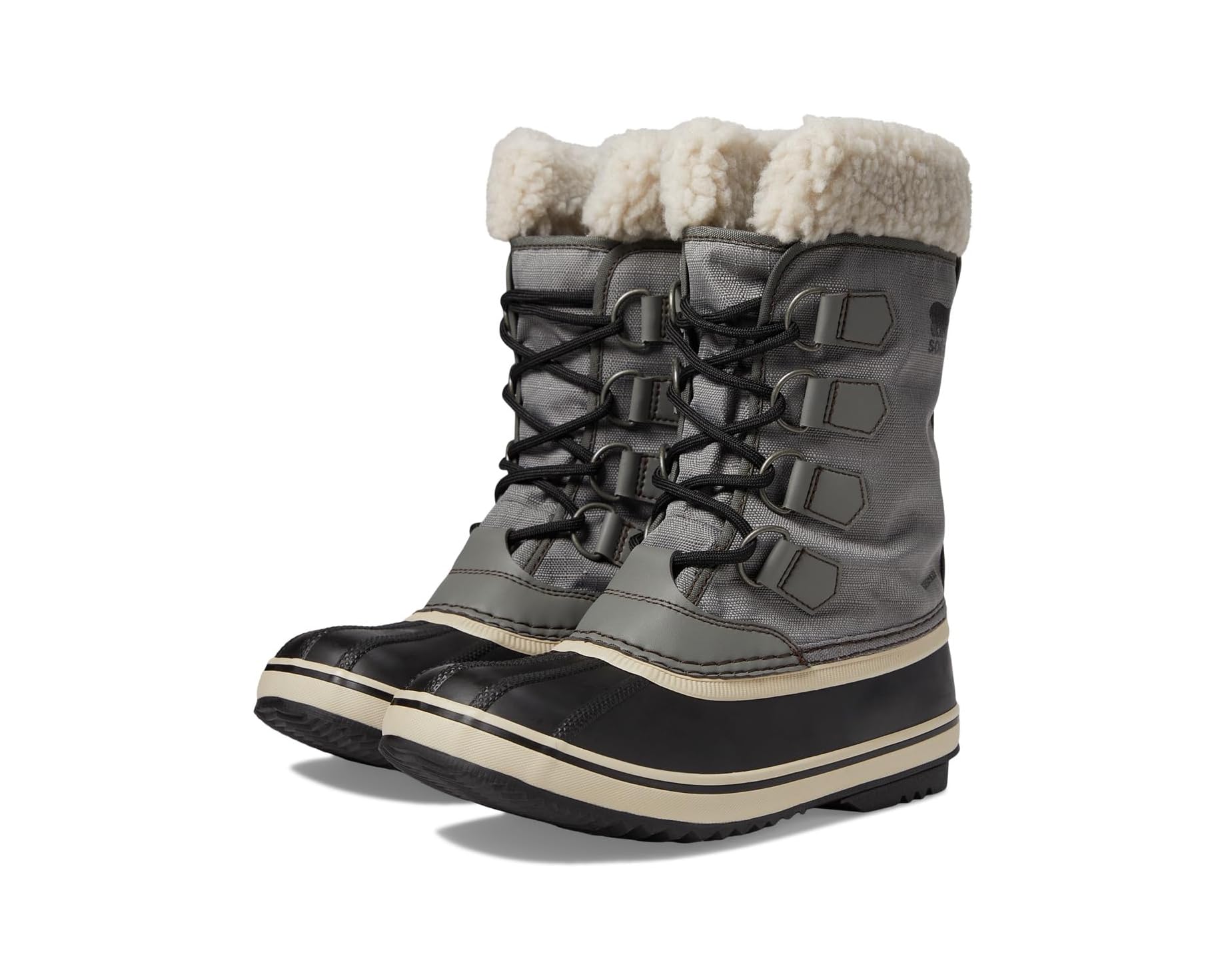 (取寄) ソレル レディース ウィンター カーニバル ウォータープルーフ SOREL women Winter Carnival Waterproof Quarry/Black|スウィートラグ