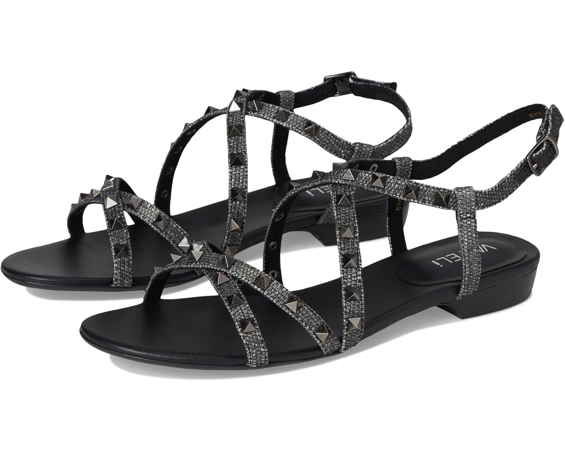 (取寄) ヴァネリ レディース Vaneli women Basira Black Raffia|スウィートラグ