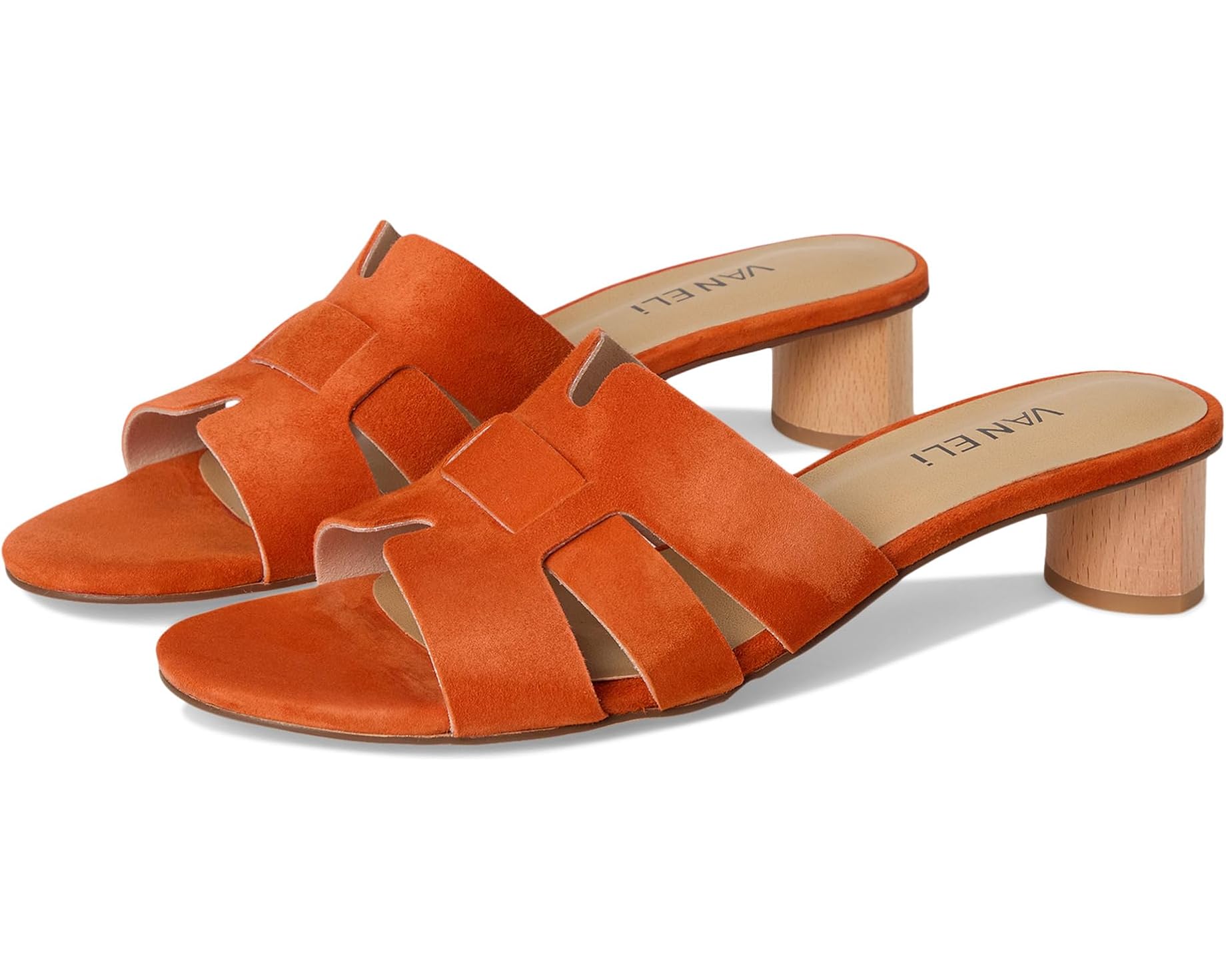 (取寄) ヴァネリ レディース ハイジ Vaneli women Heidi Orange Suede｜スウィートラグ
