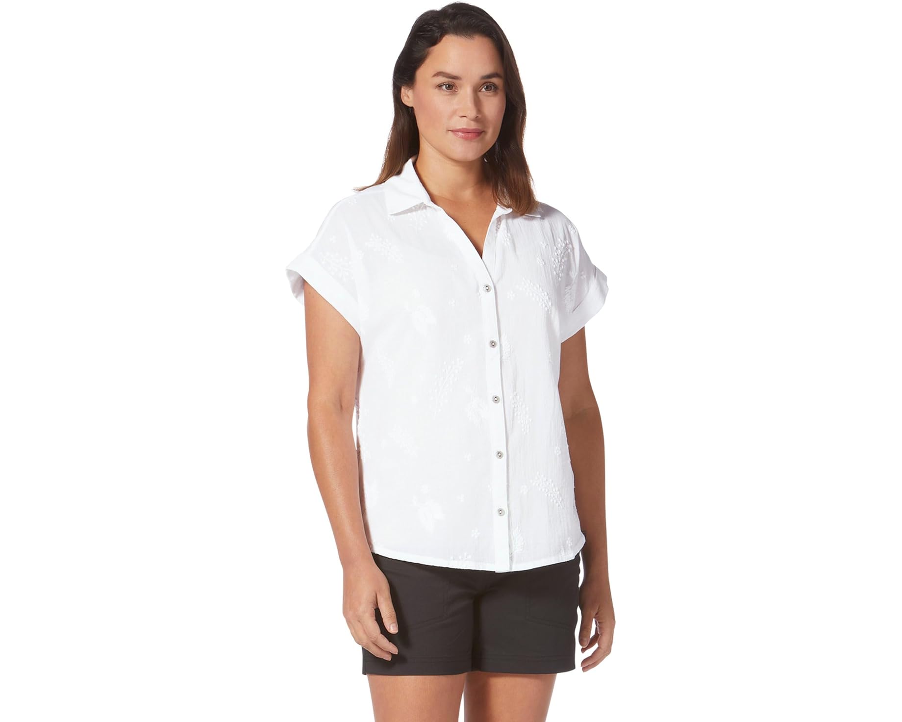 (取寄) ロイヤルロビンズ レディース オアシス ショート スリーブ Royal Robbins women Oasis Short Sleeve White|スウィートラグ