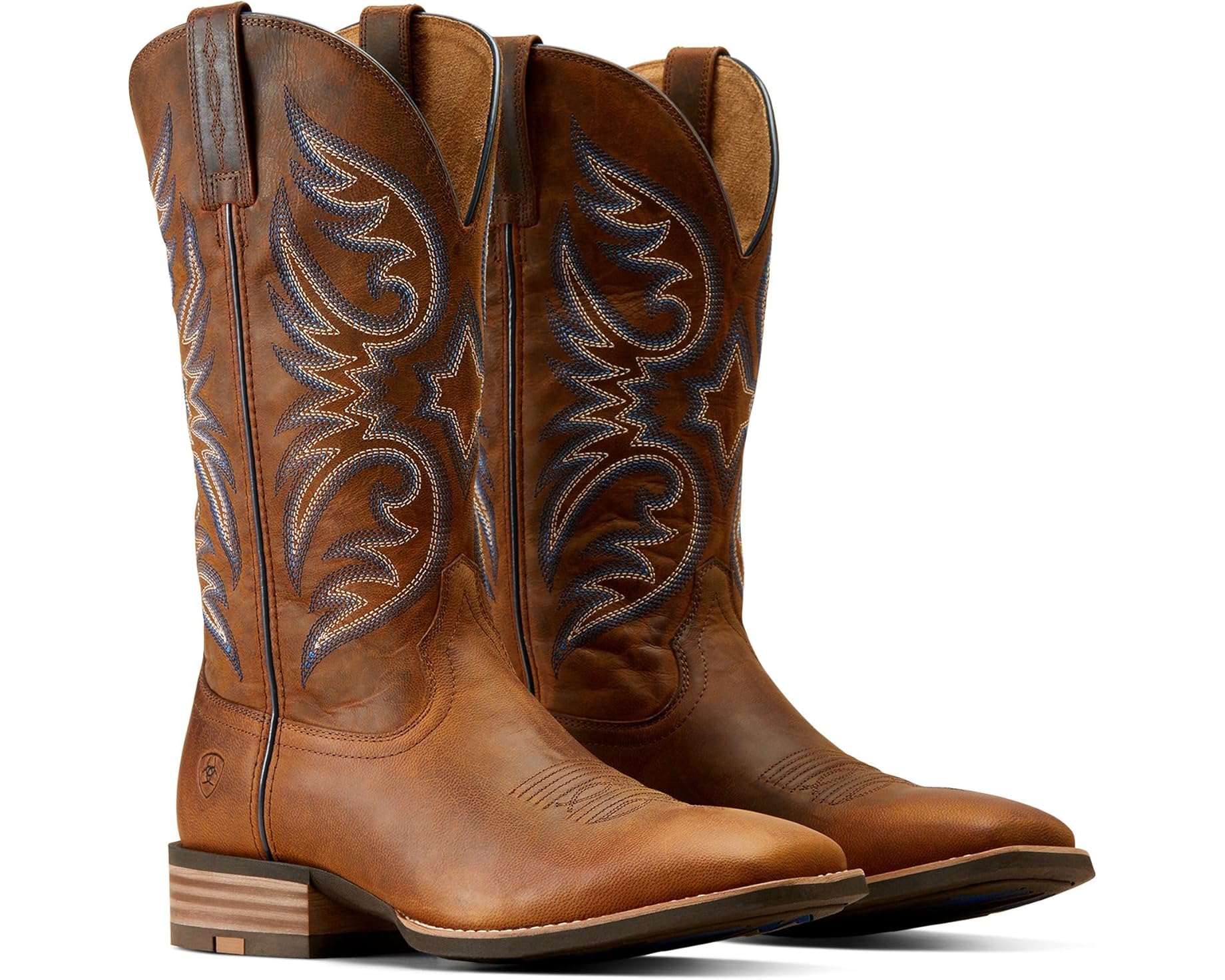 (取寄) アリアット メンズ リコシェ ウェスタン ブーツ Ariat men Ricochet Western Boots Weathered Chestnut｜スウィートラグ