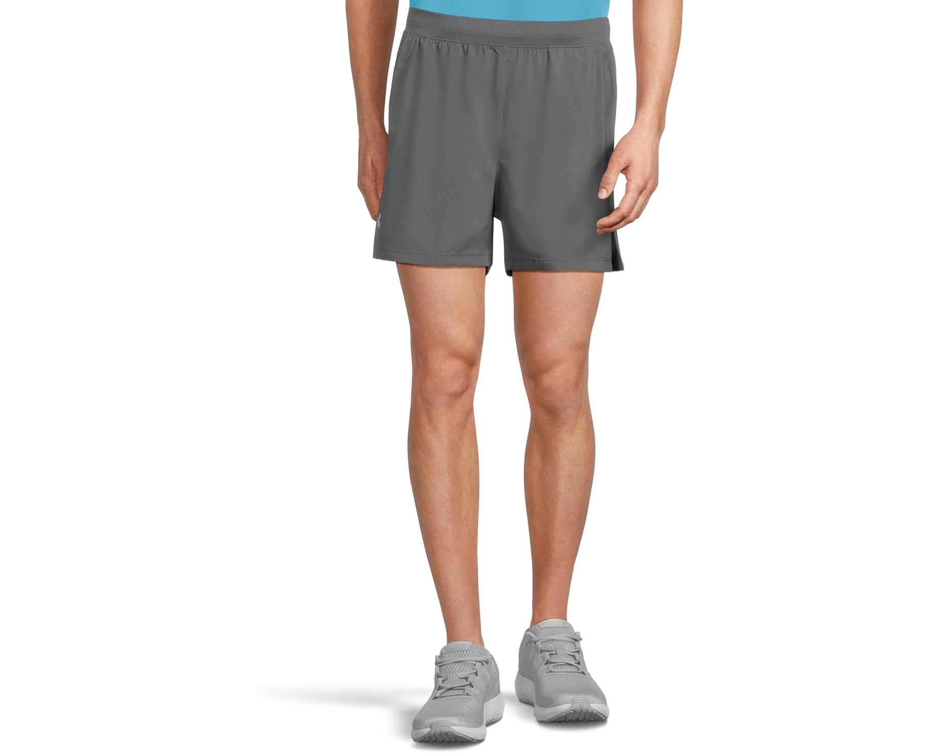 (取寄) アンダーアーマー メンズ ラウンチ ラン 5 インチ ショーツ Under Armour men Launch Run 5 Inch Shorts Castlerock/Castlerock/Reflective｜スウィートラグ