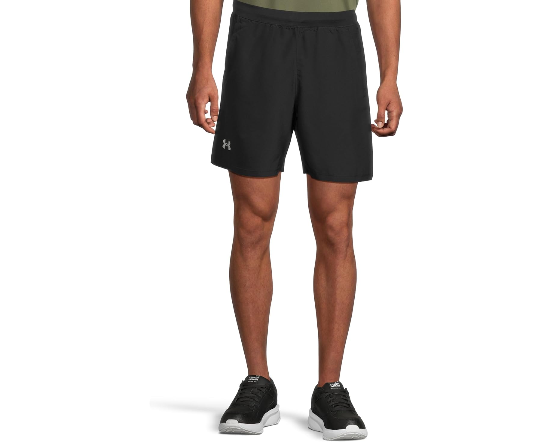 (取寄) アンダーアーマー メンズ ラウンチ ラン ショーツ Under Armour men Launch Run 7" Shorts Black/Black/Reflective|スウィートラグ