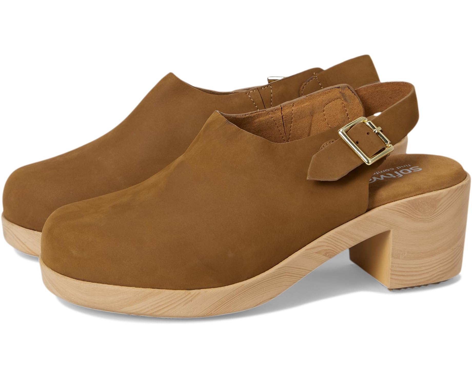 (取寄) ソフトウォーカー レディース フェアバンクス SoftWalk women Fairbanks Tan Nubuck|スウィートラグ