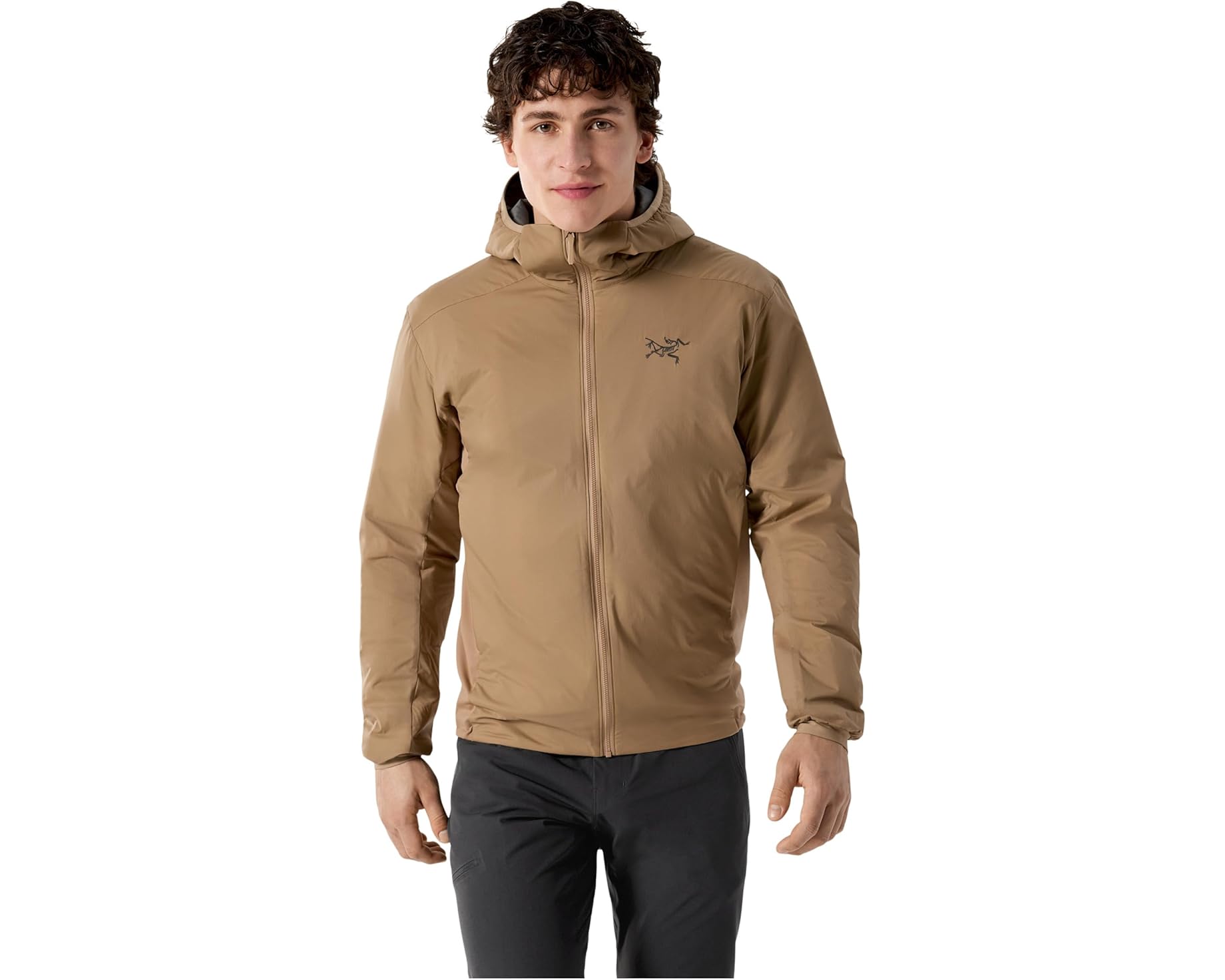 (取寄) メンズ アトム フーディ Arc'teryx men Atom Hoody Cloud/Black｜スウィートラグ