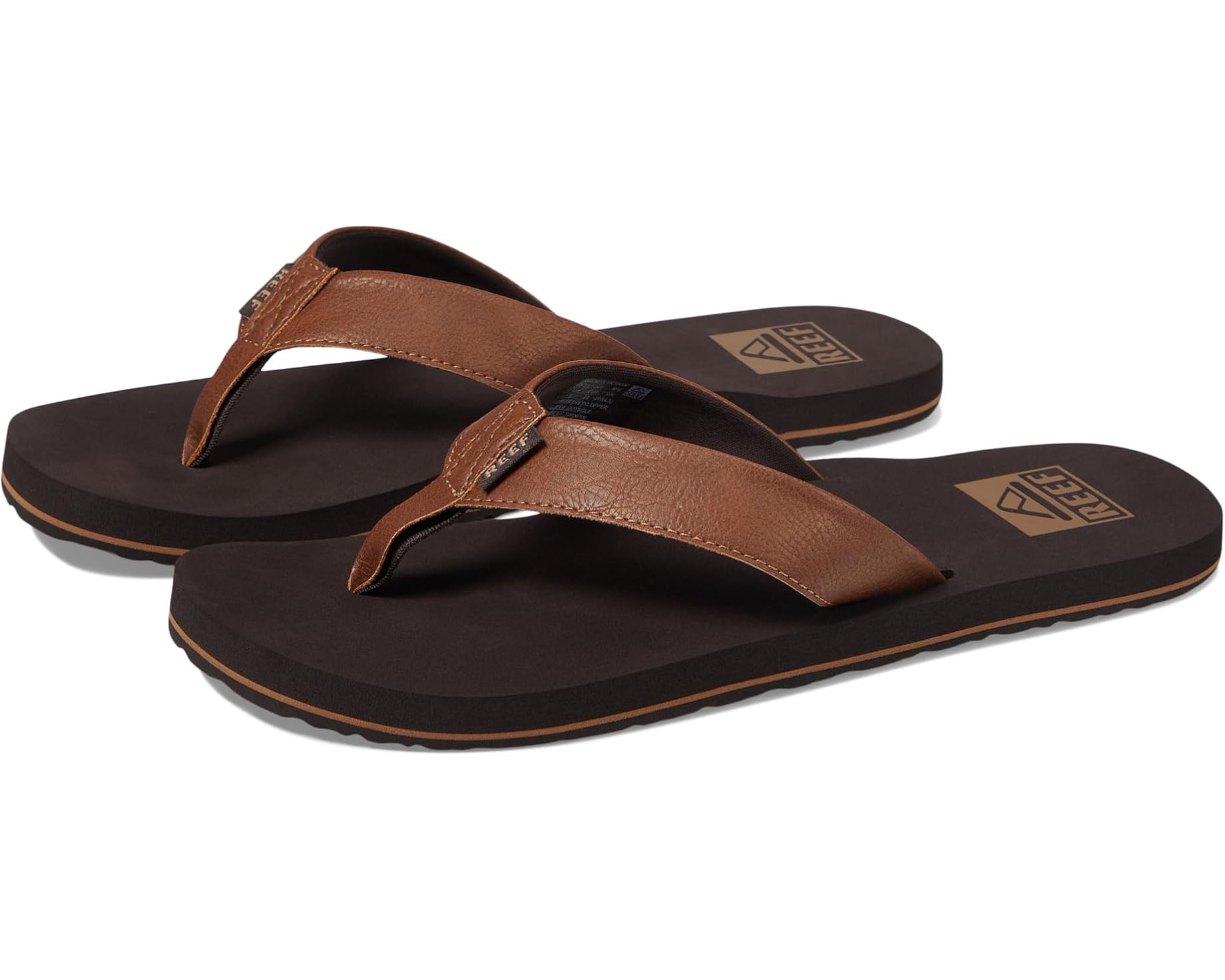 (取寄) リーフ メンズ ツインピン Reef men Twinpin Brown|スウィートラグ