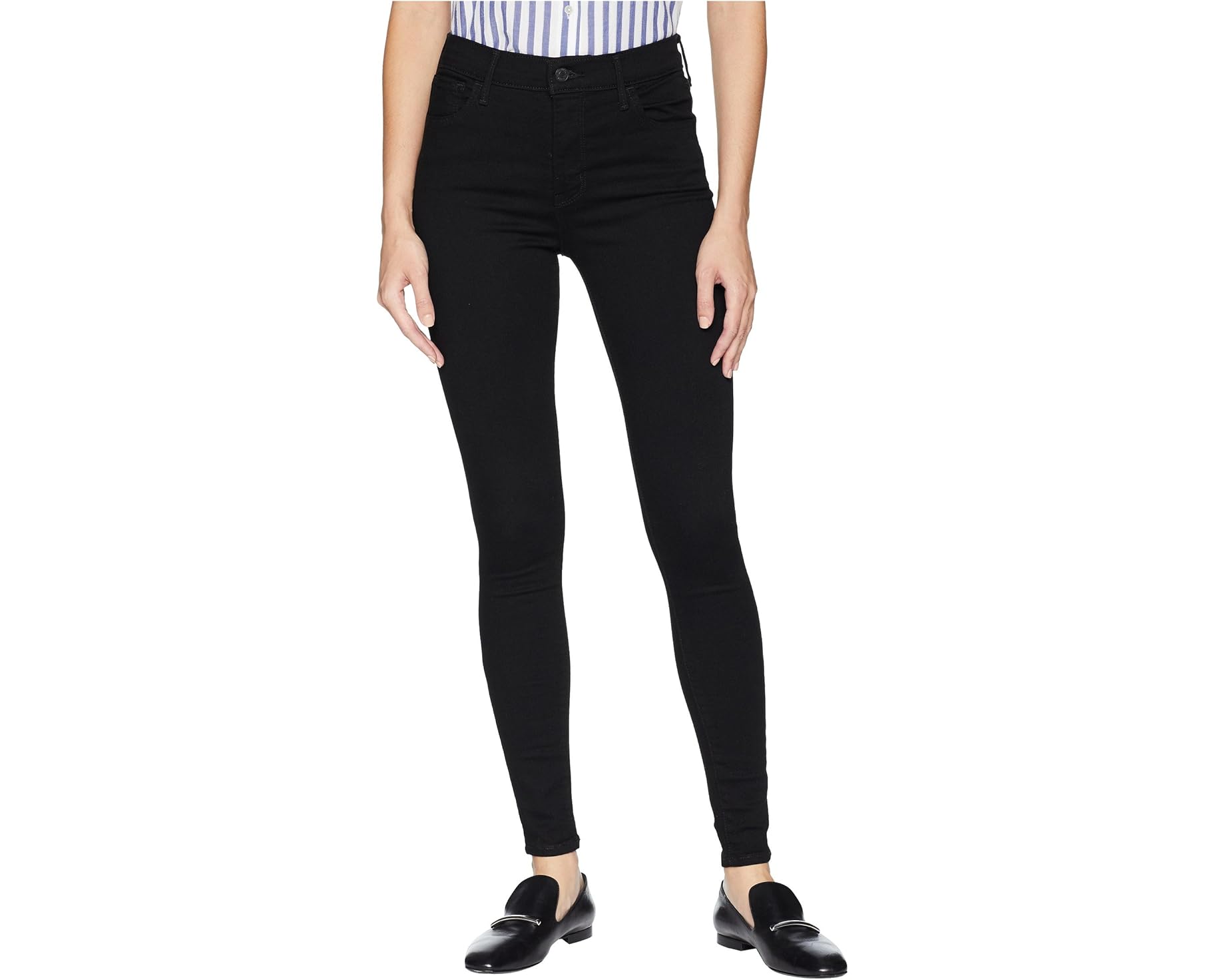 (取寄) レディース 720 ハイライズ スーパー スキニー Levi's Womens women 720 High-Rise Super Skinny Black Squared|スウィートラグ