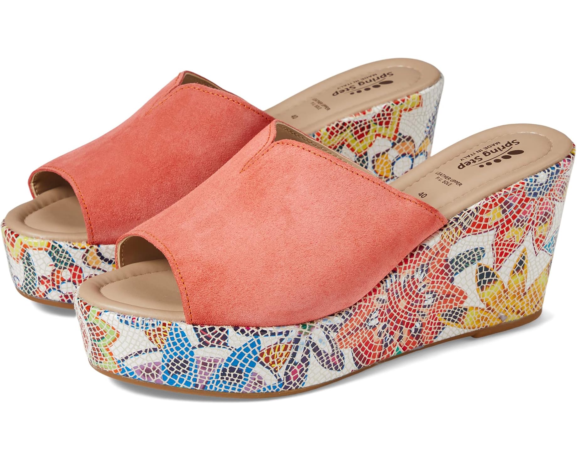 (取寄) スプリング ステップ レディース レイラニ Spring Step women Laylani Coral Suede｜スウィートラグ