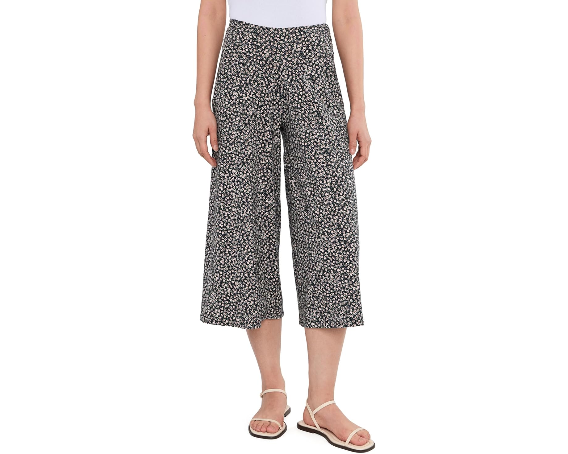 (取寄) レディース チャカ キュロット パンツ Toad&Co women Chaka Culotte Pants Salt Ditsy Print|スウィートラグ