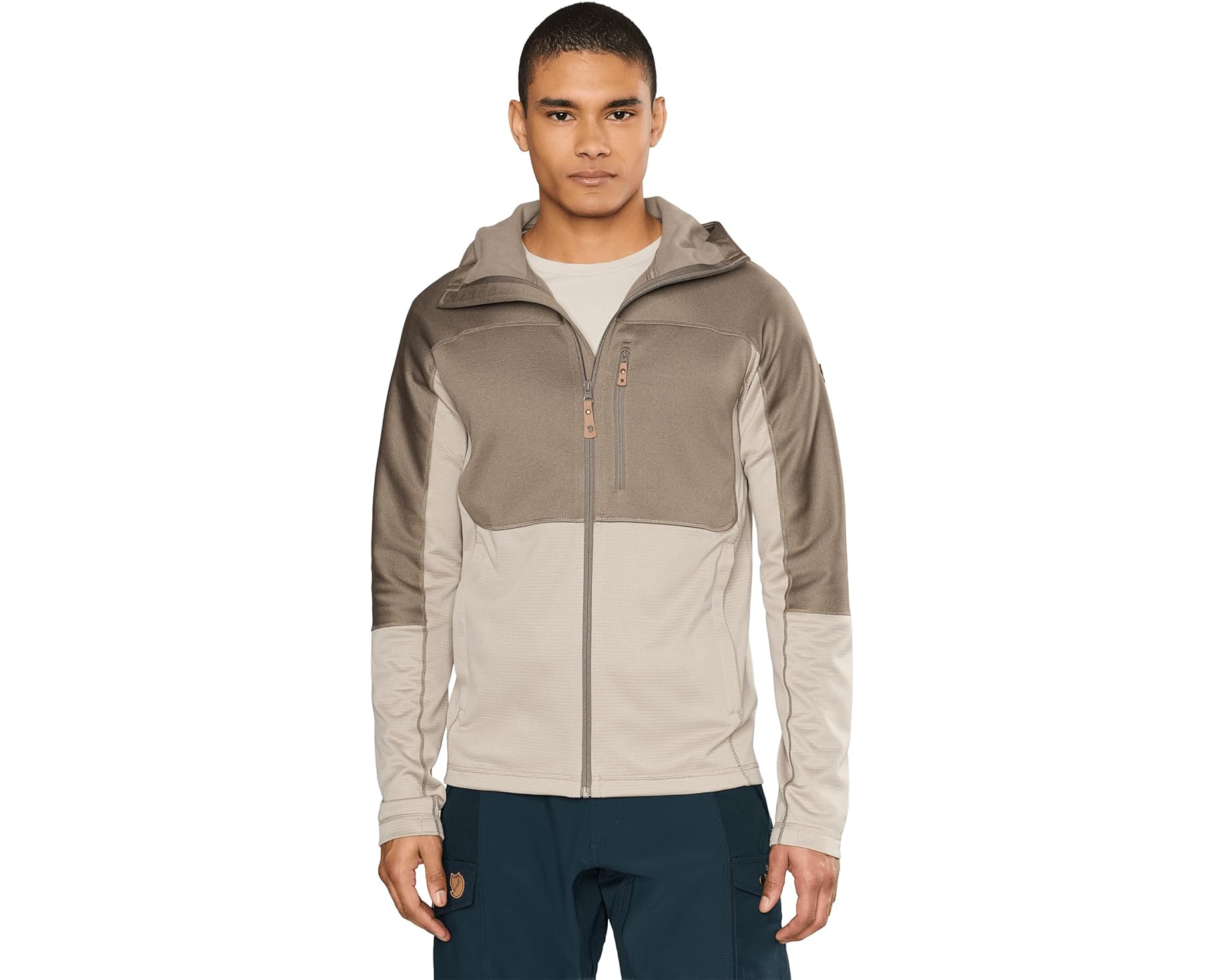 (取寄) フェールラーベン メンズ アビスコ トレイル フリース Fjllrven men Abisko Trail Fleece Fossil-suede Brown|スウィートラグ