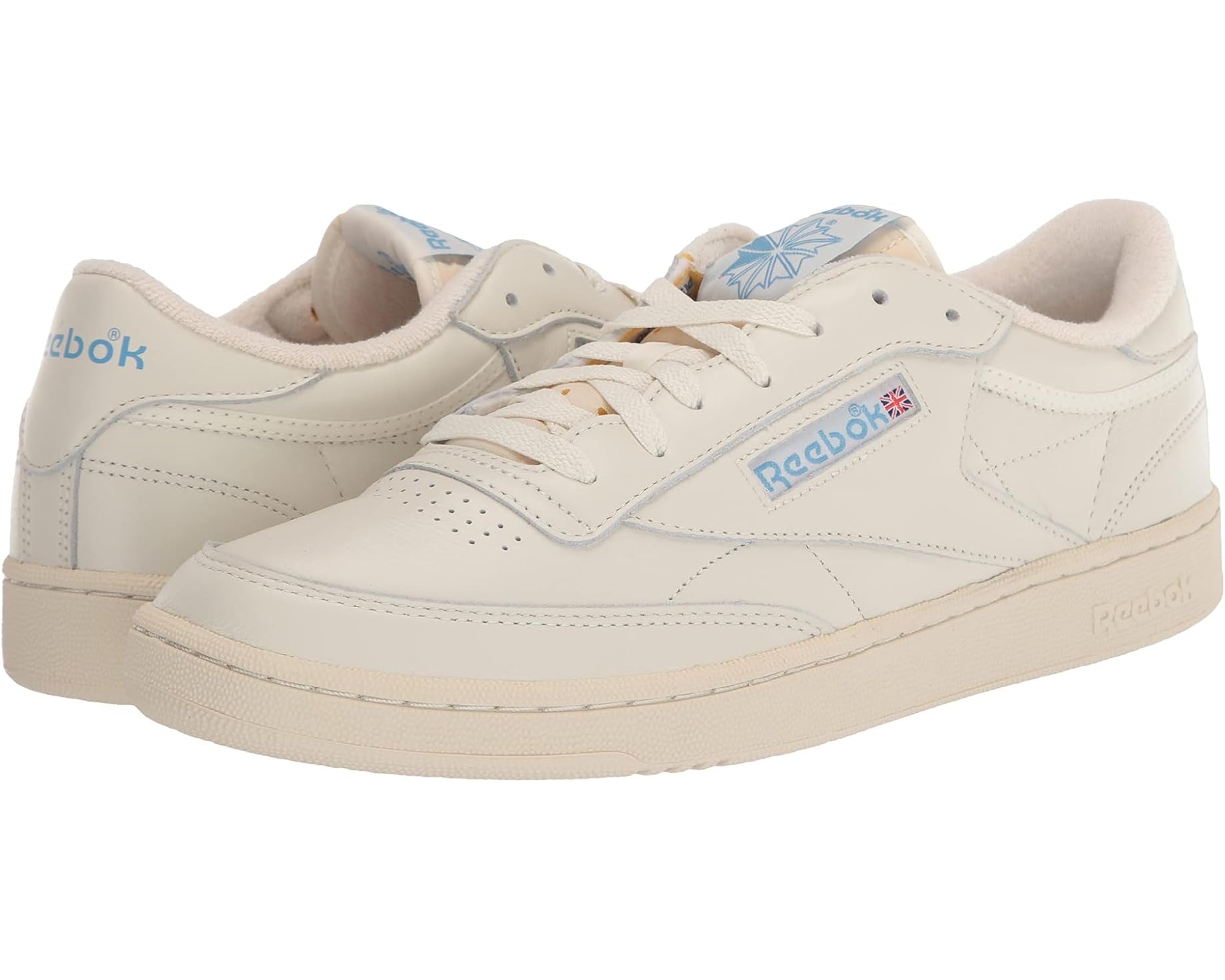 (取寄) リーボック ライフスタイル ユニセックス クラブ シー 85 ビンテージ Reebok Lifestyle unisex Club C 85 Vintage Chalk/Alabaster/Essential Blue|スウィートラグ