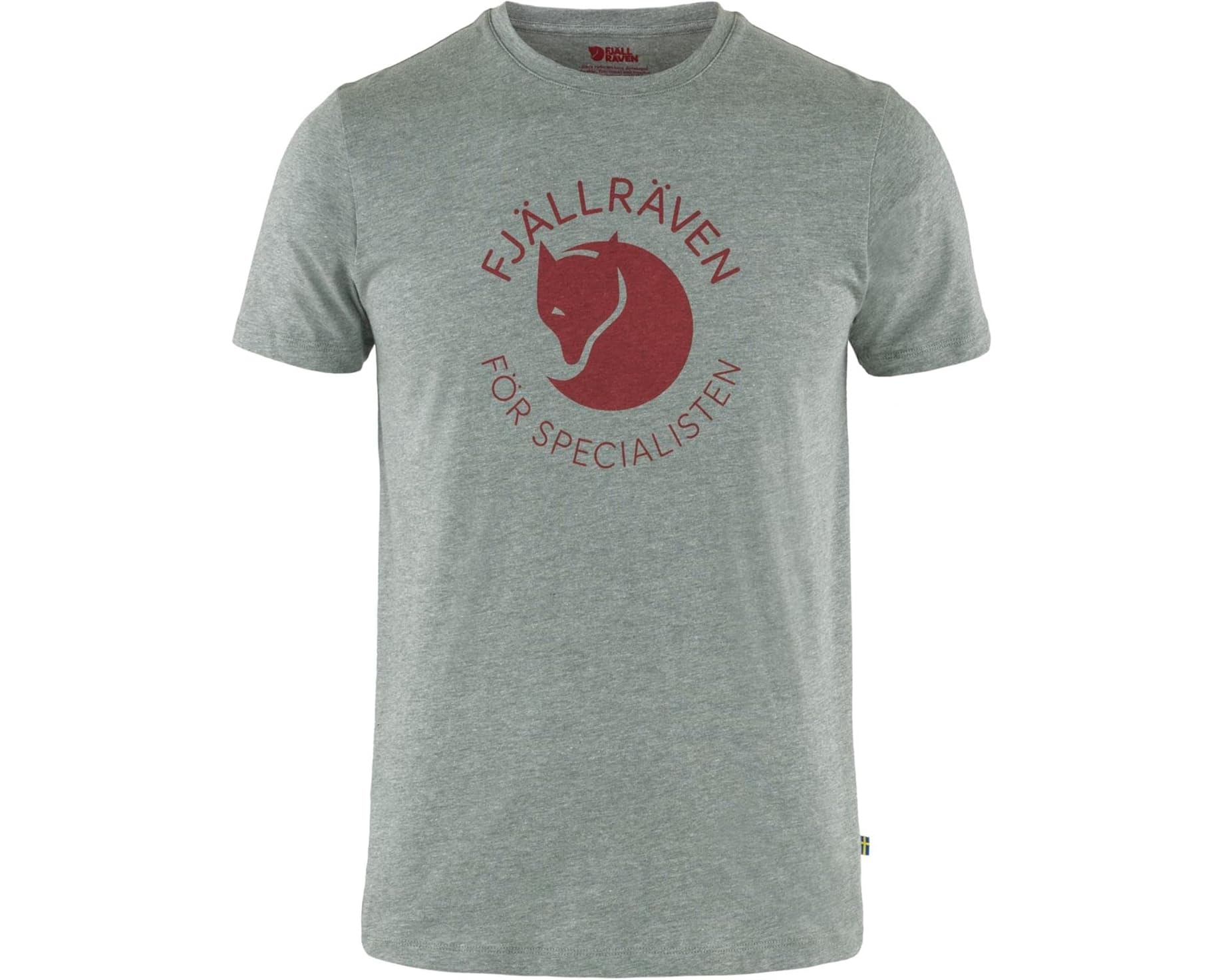 (取寄) フェールラーベン メンズ フォックス T-シャツ Fjllrven men Fox T-Shirt Grey Melange｜スウィートラグ