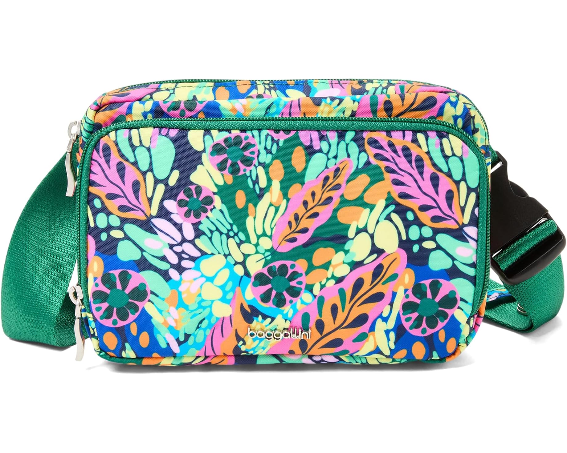 (取寄) バッガリーニ モダン ベルト バッグ スリング Baggallini Modern Belt Bag Sling Paradise Print|スウィートラグ