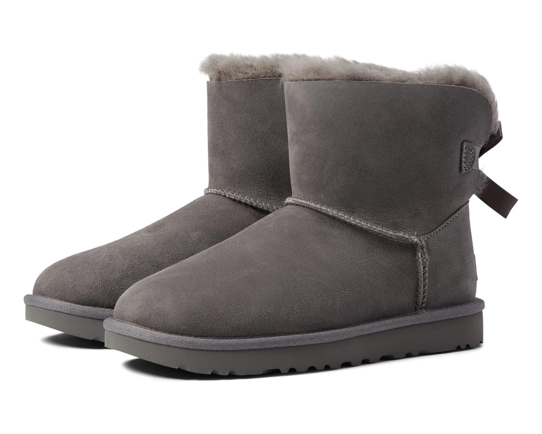 (取寄) アグ レディース ミニ ベイリー ボウ リ UGG women Mini Bailey Bow II Grey|スウィートラグ