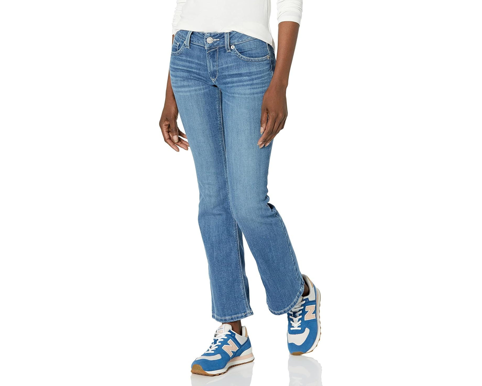 (取寄) アリアット レディース リアル ミッドライズ パトリシア ブーツ ジーンズ Ariat women Real Mid-Rise Patricia Boot Jeans Maine|スウィートラグ