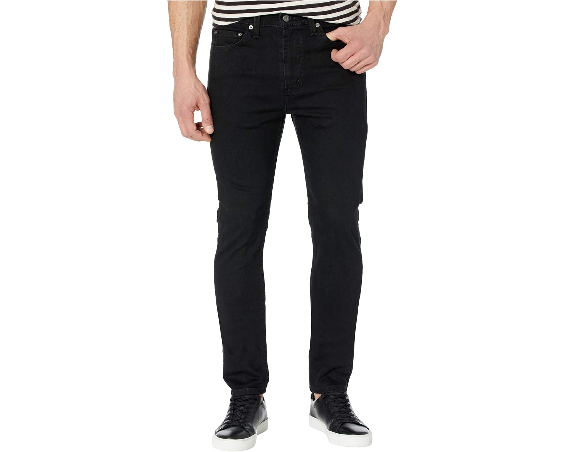 (取寄) メンズ 510 スキニー Levi's Mens men 510 Skinny Native Cali Black Stretch|スウィートラグ
