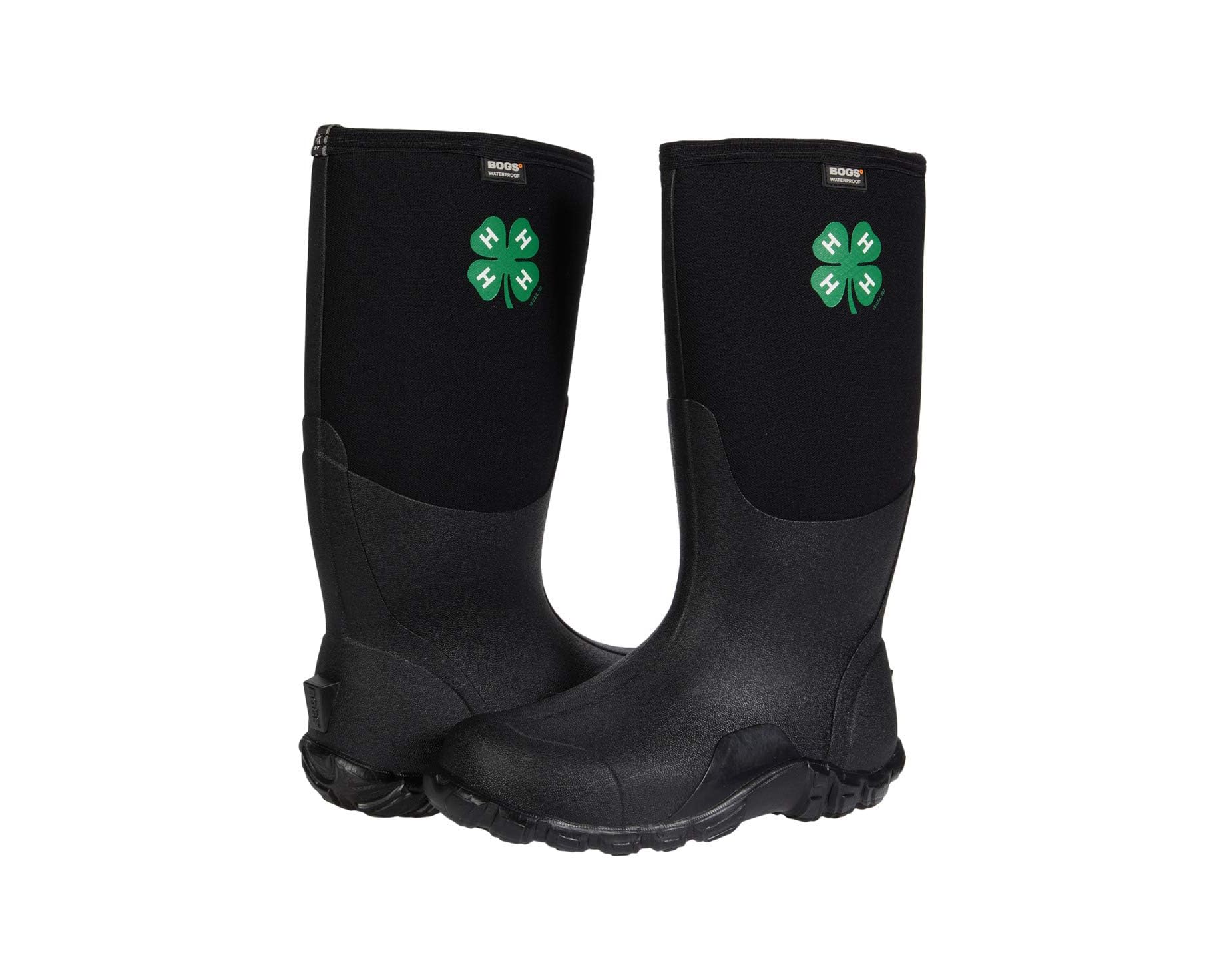 (取寄) ボグス メンズ クラシック トール 4-H Bogs men Classic Tall 4-H Black｜スウィートラグ