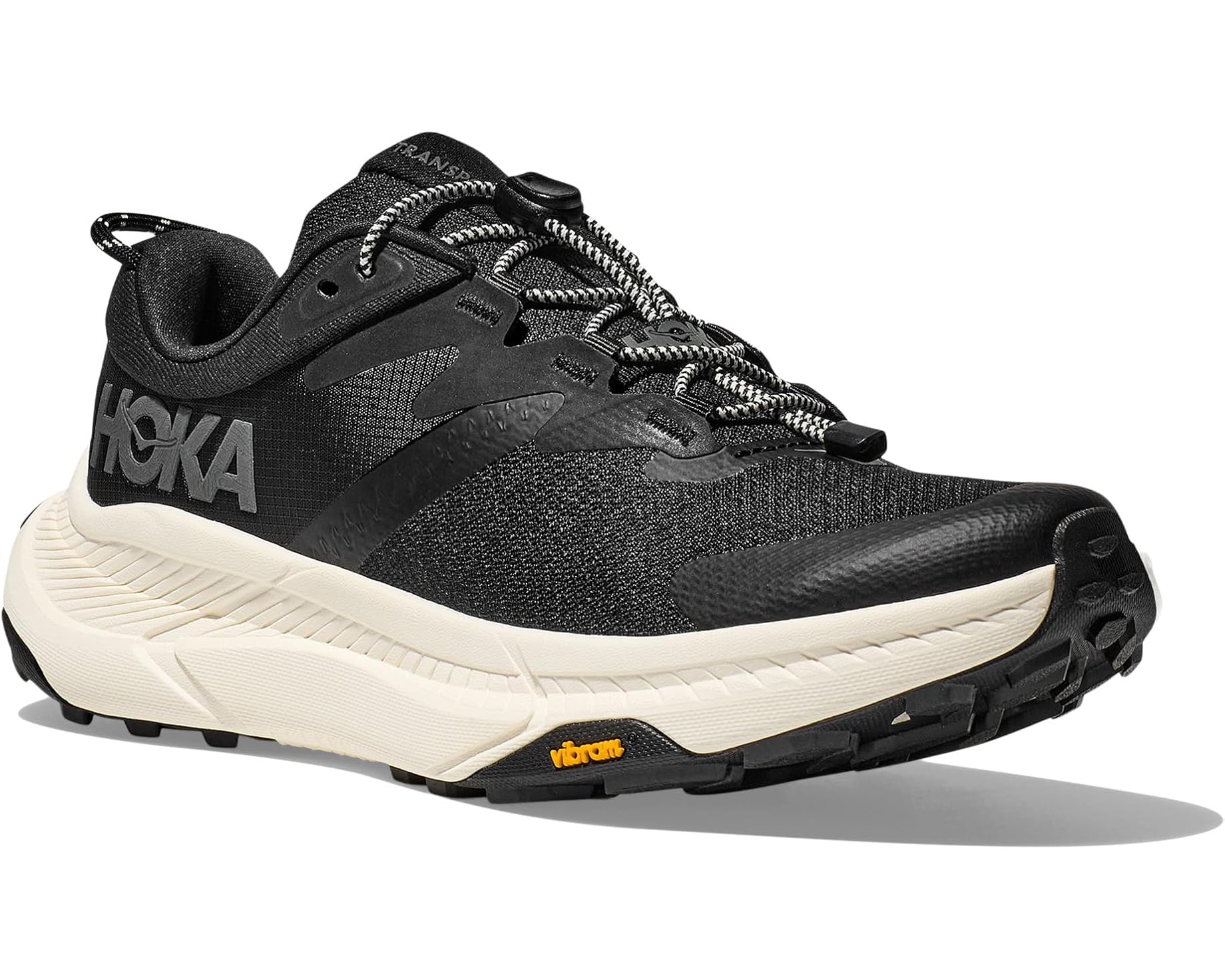 (取寄) ホカオネオネ レディース トランスポート Hoka women Transport Black/Alabaster｜スウィートラグ