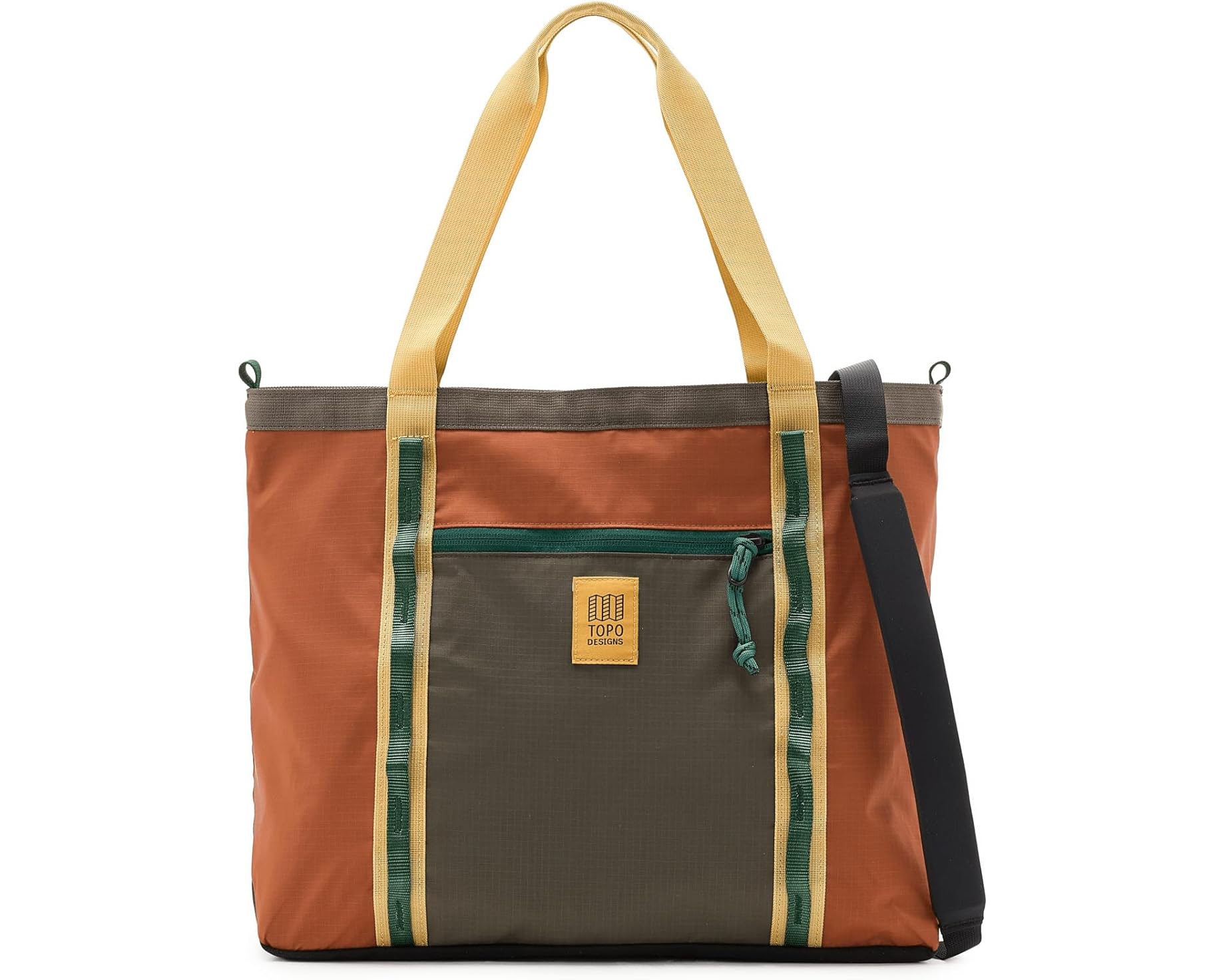 (取寄) トポデザイン マウンテン ユーティリティ トート Topo Designs Mountain Utility Tote Woodland/Terracotta|スウィートラグ