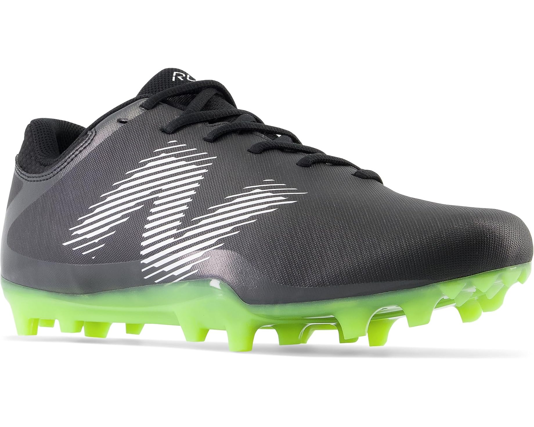 (取寄) ニューバランス メンズ ラッシュ V4 ロウ ラクロス クリーツ New Balance men Rush V4 Low Lacrosse Cleats Black/Black｜スウィートラグ