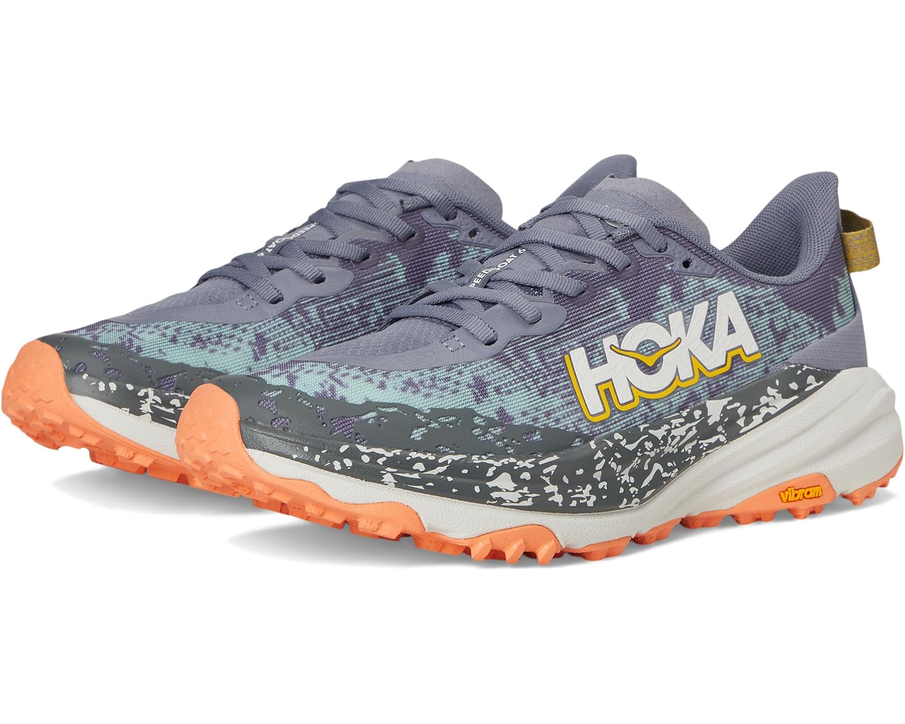 (取寄) ホカオネオネ レディース スピードゴート 6 Hoka women Speedgoat 6 Grey Skies/Cosmic Grey｜スウィートラグ