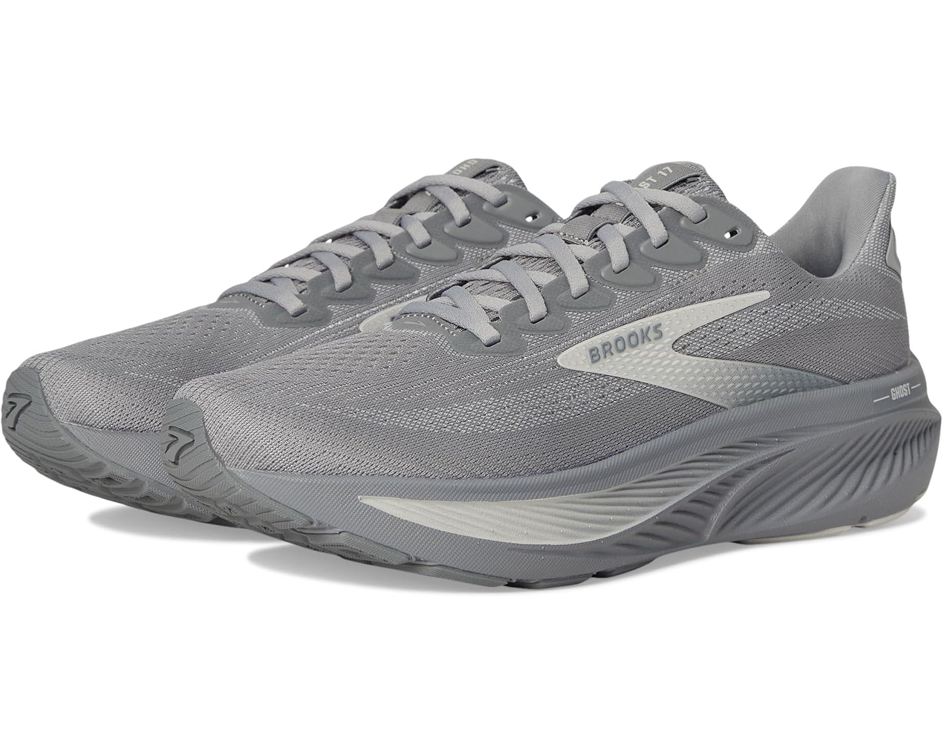 (取寄) ブルックス メンズ ゴースト 17 Brooks men Ghost 17 Primer Gray/Oyster Mushroom｜スウィートラグ