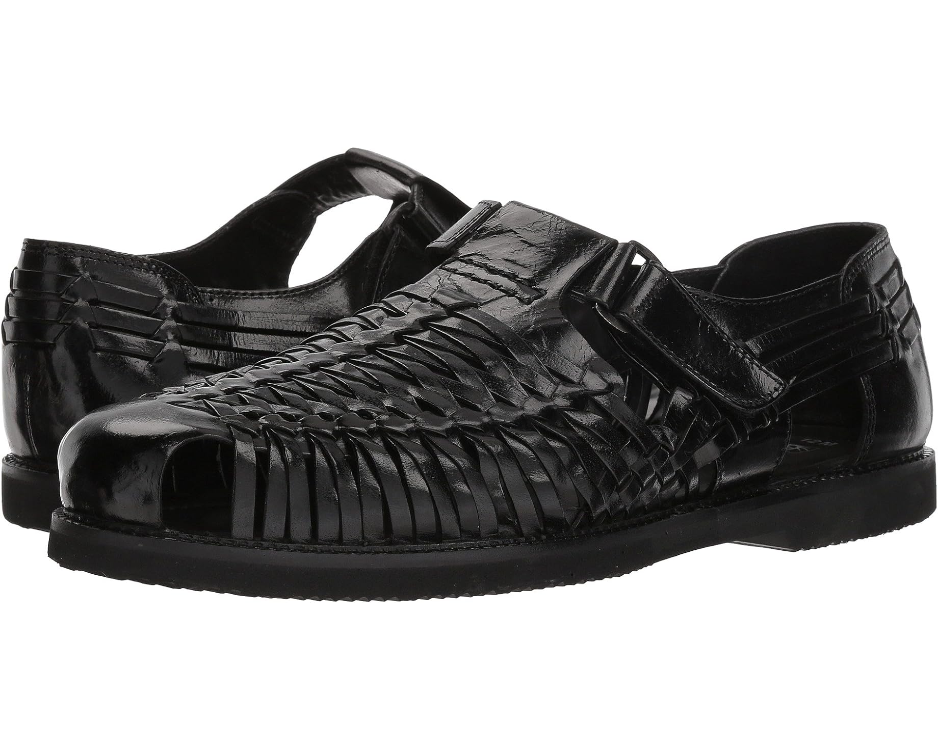 (取寄) ディアスタッグズ メンズ バンブー2 ハラチ Deer Stags men Bamboo2 Huarache Black Leather｜スウィートラグ