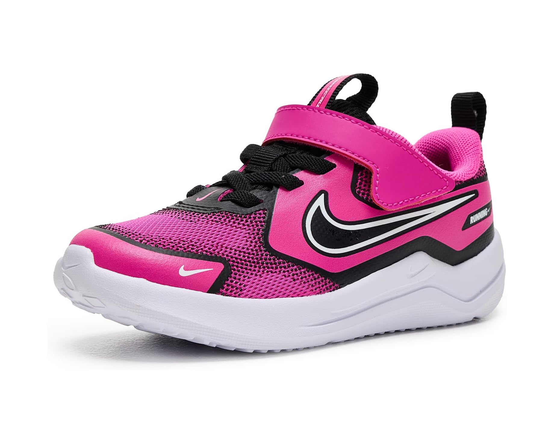(取寄) ナイキ キッズ コズミック ランナー (インファント/トドラー) Nike kids Cosmic Runner (Infant/Toddler) Laser Fuchsia/White/Black｜スウィートラグ