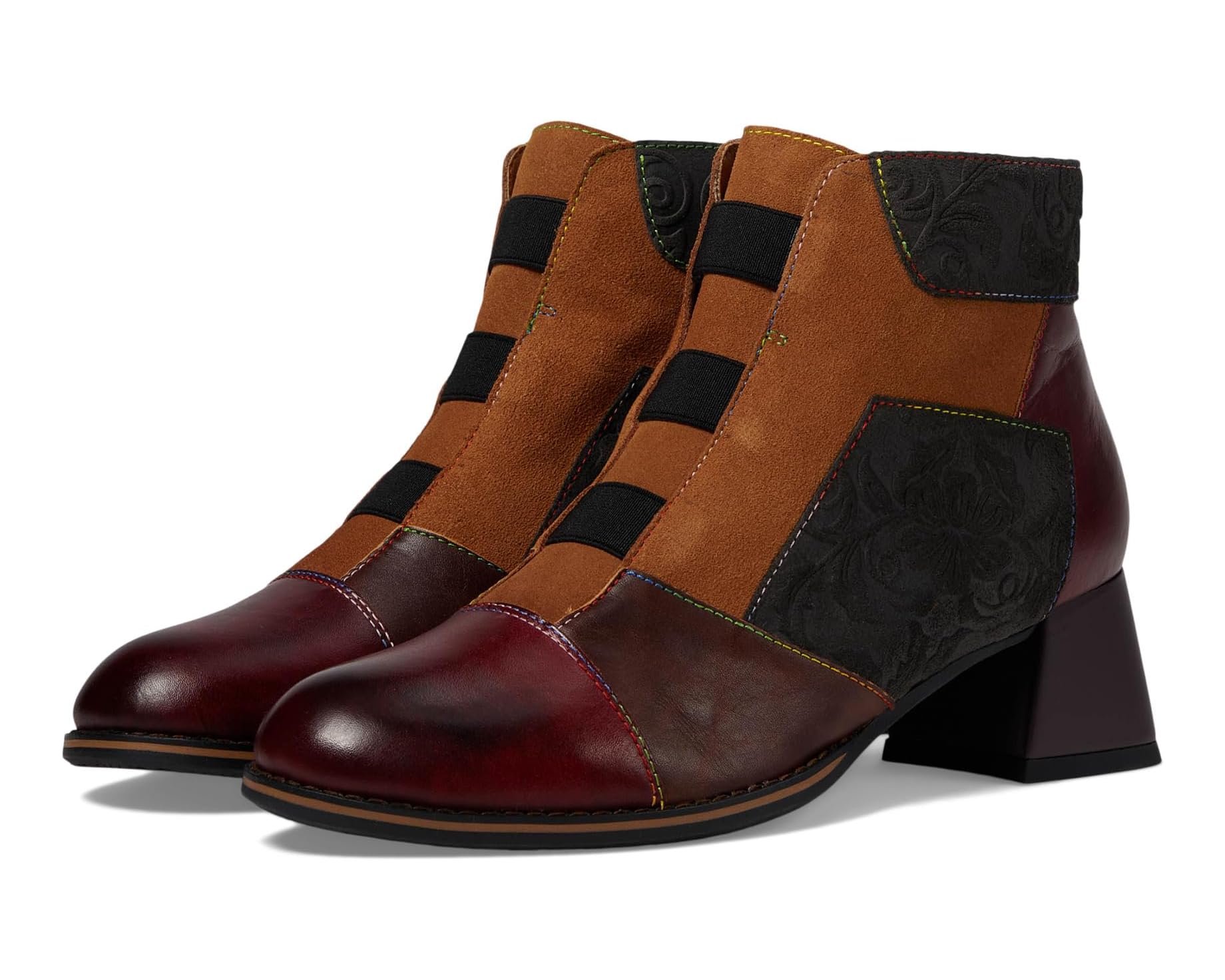 (取寄) レディース L'Artiste by Spring Step women Copine Bordeaux Multi|スウィートラグ