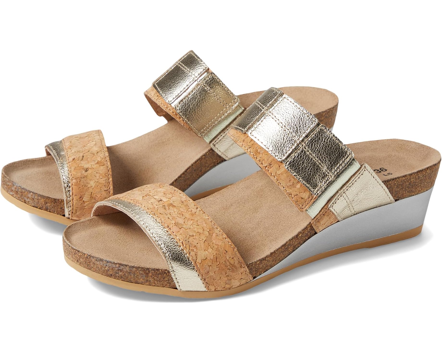 (取寄) ナオト レディース ロイヤリティ Naot women Royalty Radiant Gold Leather/Cork Leather|スウィートラグ