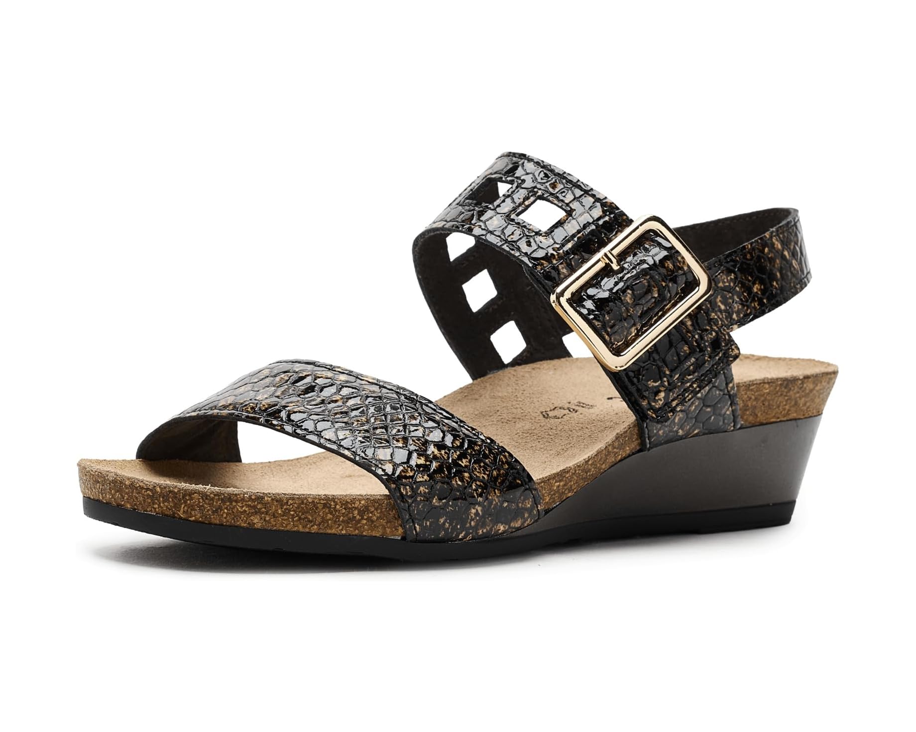 (取寄) ナオト レディース ダイナスティ Naot women Dynasty Reptile Patent Leather|スウィートラグ