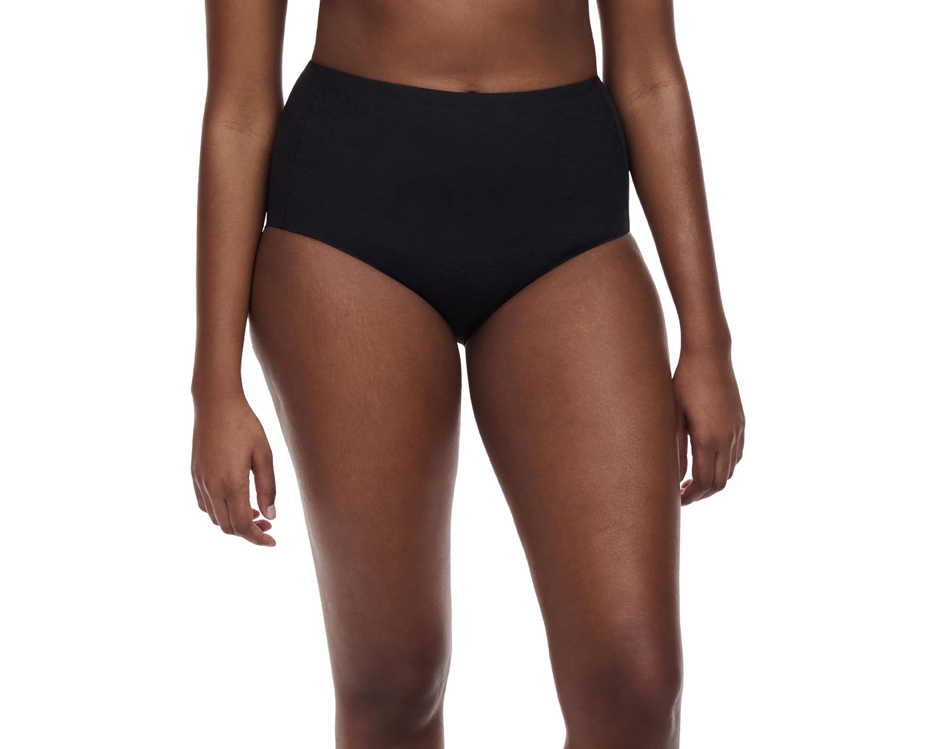 (取寄) シャンテル レディース コンフォート シック ハイウェスト コントロール ブリーフ Chantelle women Comfort Chic High-Waist Control Brief Black｜スウィートラグ