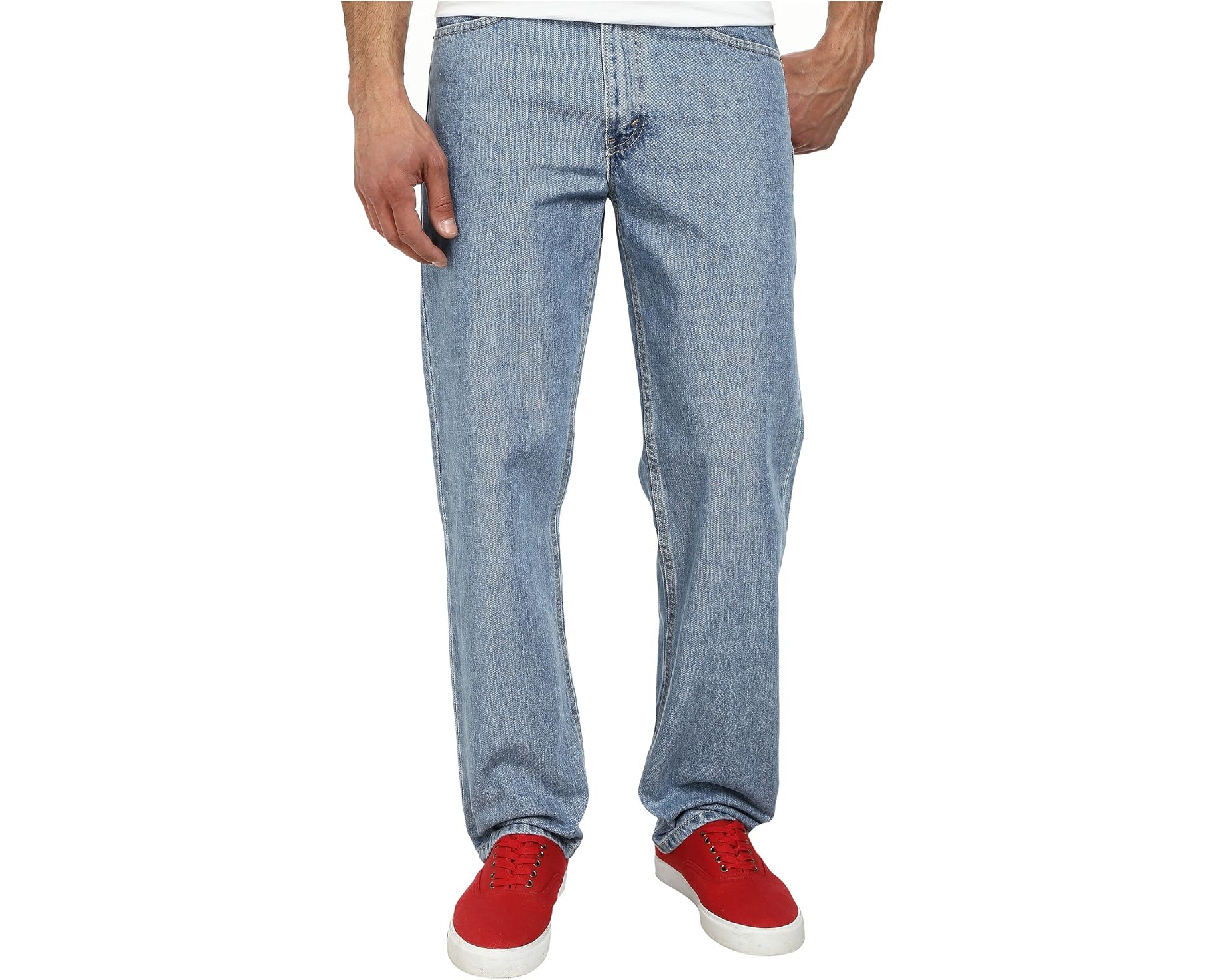 (取寄) メンズ 550 リラックスド-フィット フィット Levi's Mens men 550 Relaxed Fit Light Stonewash|スウィートラグ